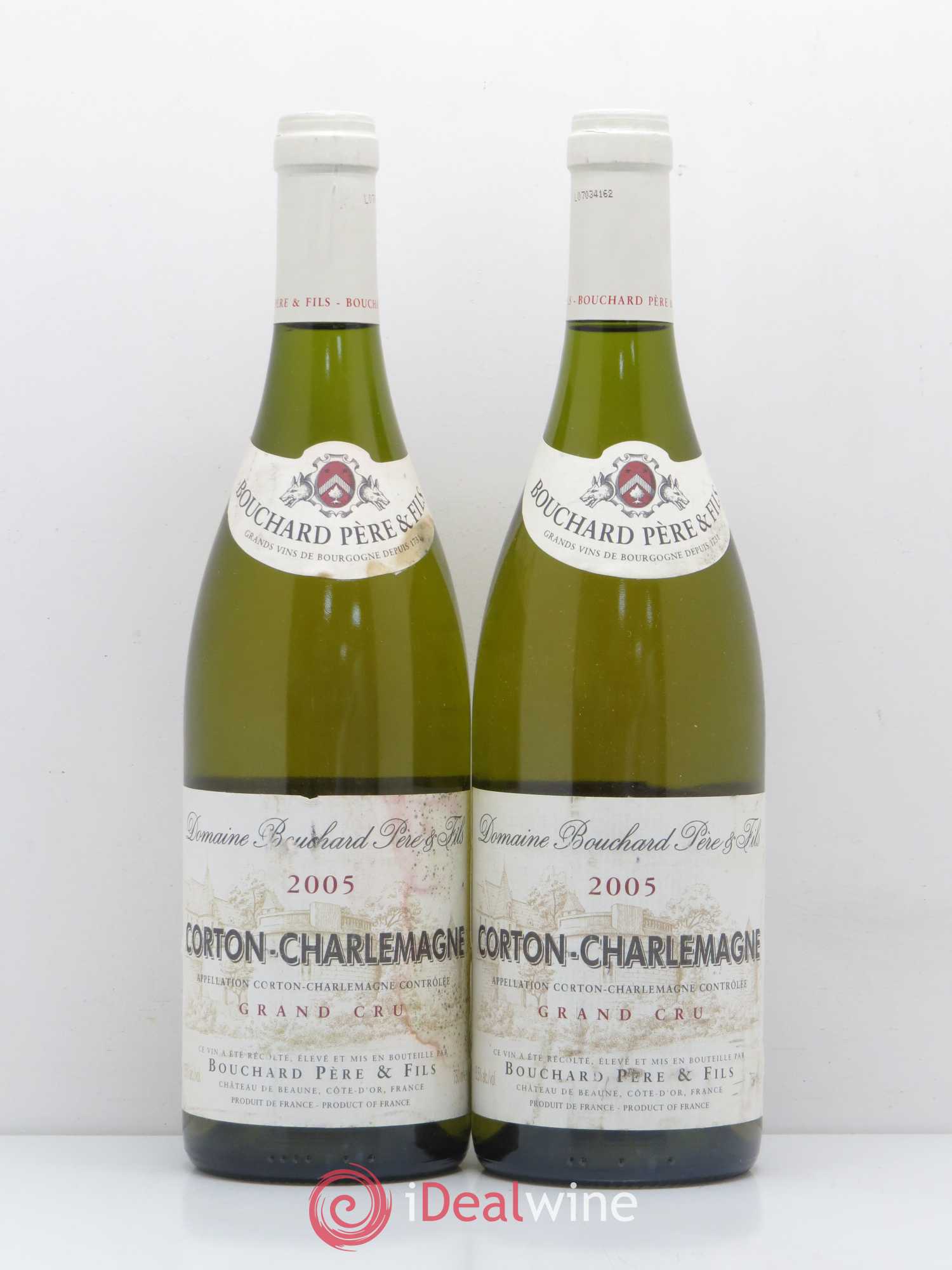 Corton-Charlemagne Grand Cru Bouchard Père & Fils 2005 - Lot de 2 bouteilles - 0
