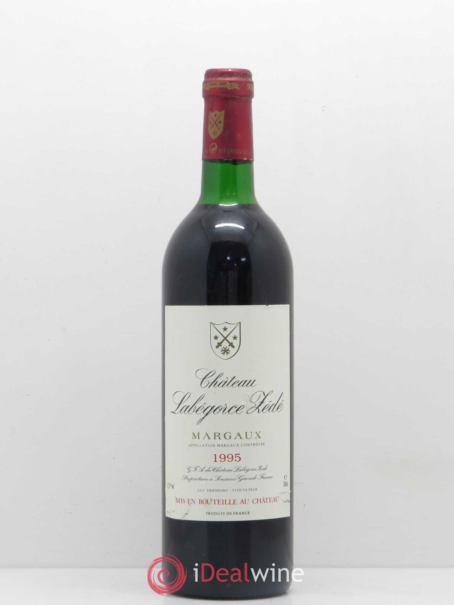 Château Labegorce Zédé Cru Bourgeois (sans prix de réserve) 1995 - Lot de 1 bouteille - 0