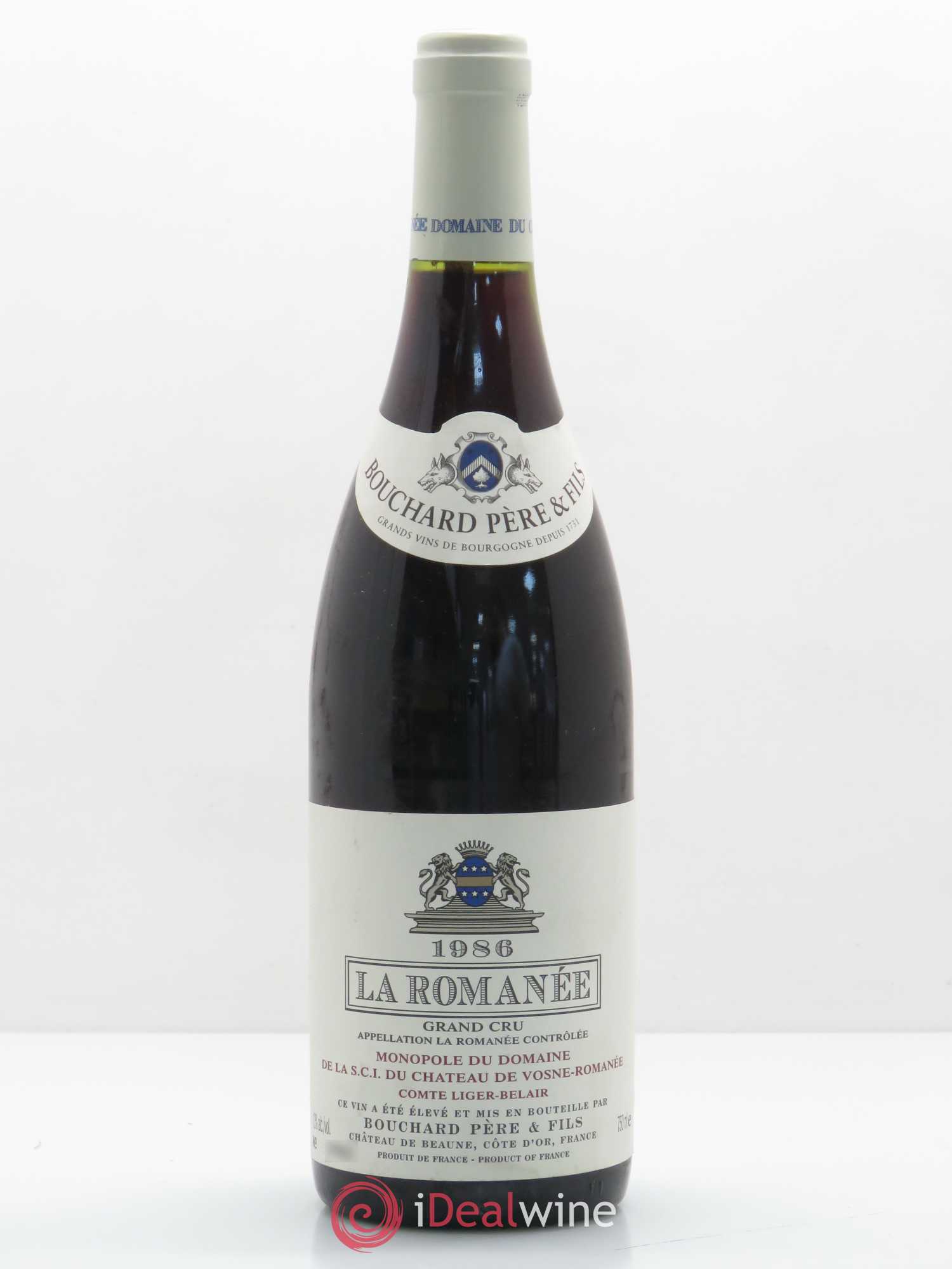 La Romanée Grand Cru Comte Liger-Belair (Domaine du) 1986 - Lot de 1 bouteille - 0