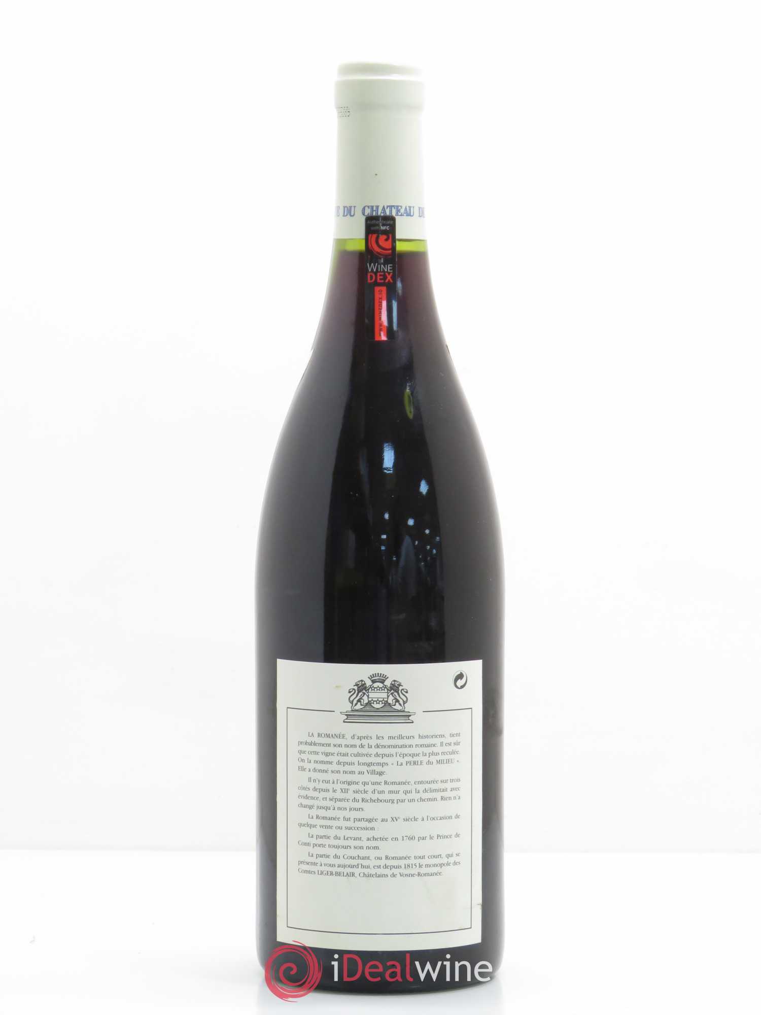 La Romanée Grand Cru Comte Liger-Belair (Domaine du) 1986 - Lot de 1 bouteille - 1