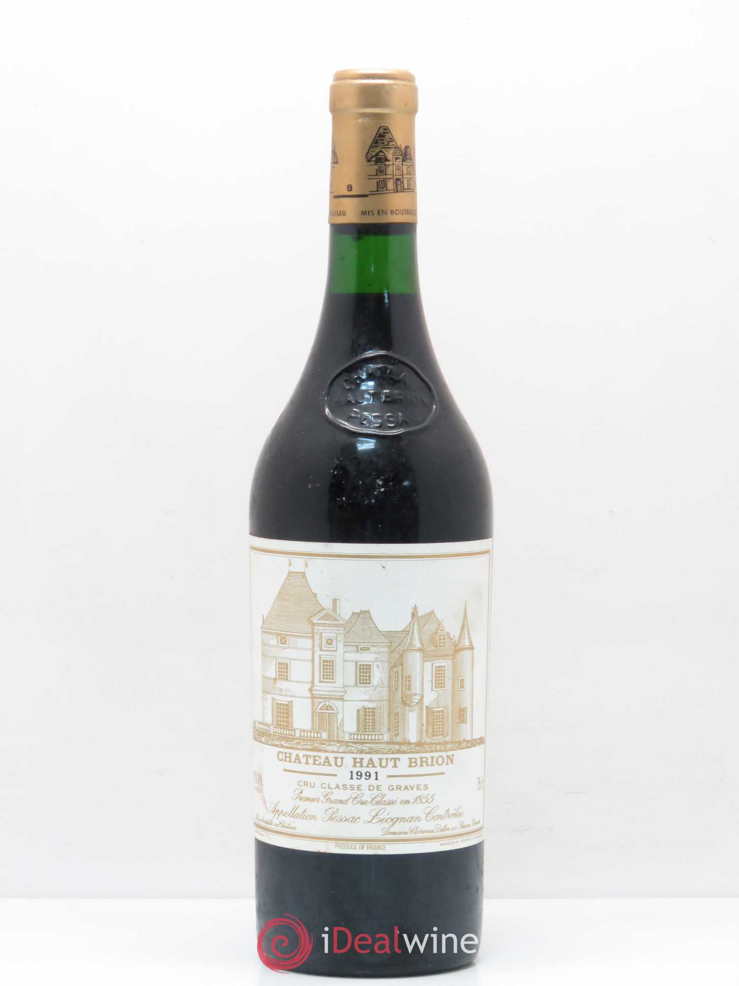 Château Haut Brion 1er Grand Cru Classé 1991 - Lot de 1 bouteille - 0