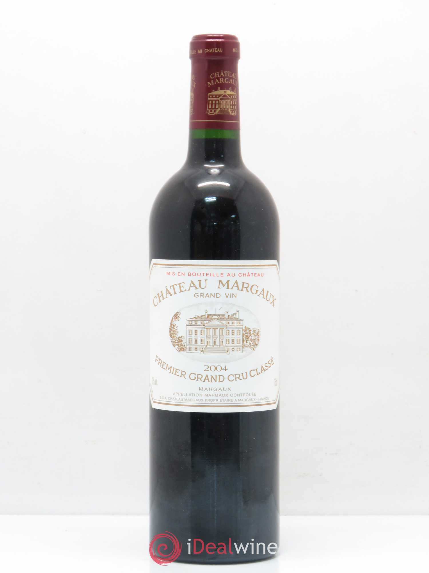 Château Margaux 1er Grand Cru Classé 2004 - Lot de 1 bouteille - 0