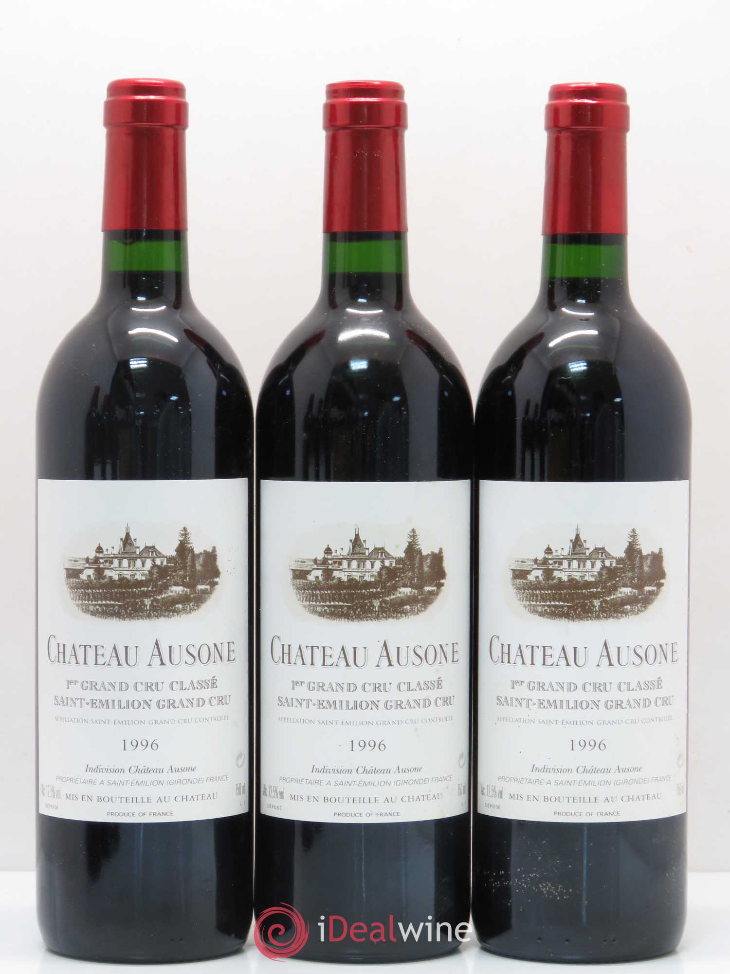 Château Ausone 1er Grand Cru Classé A 1996 - Lot de 6 bouteilles - 2