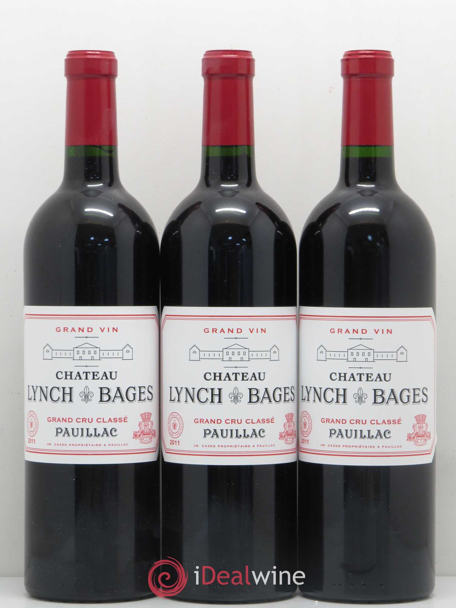 Château Lynch Bages 5ème Grand Cru Classé 2011 - Lot de 6 bouteilles - 1