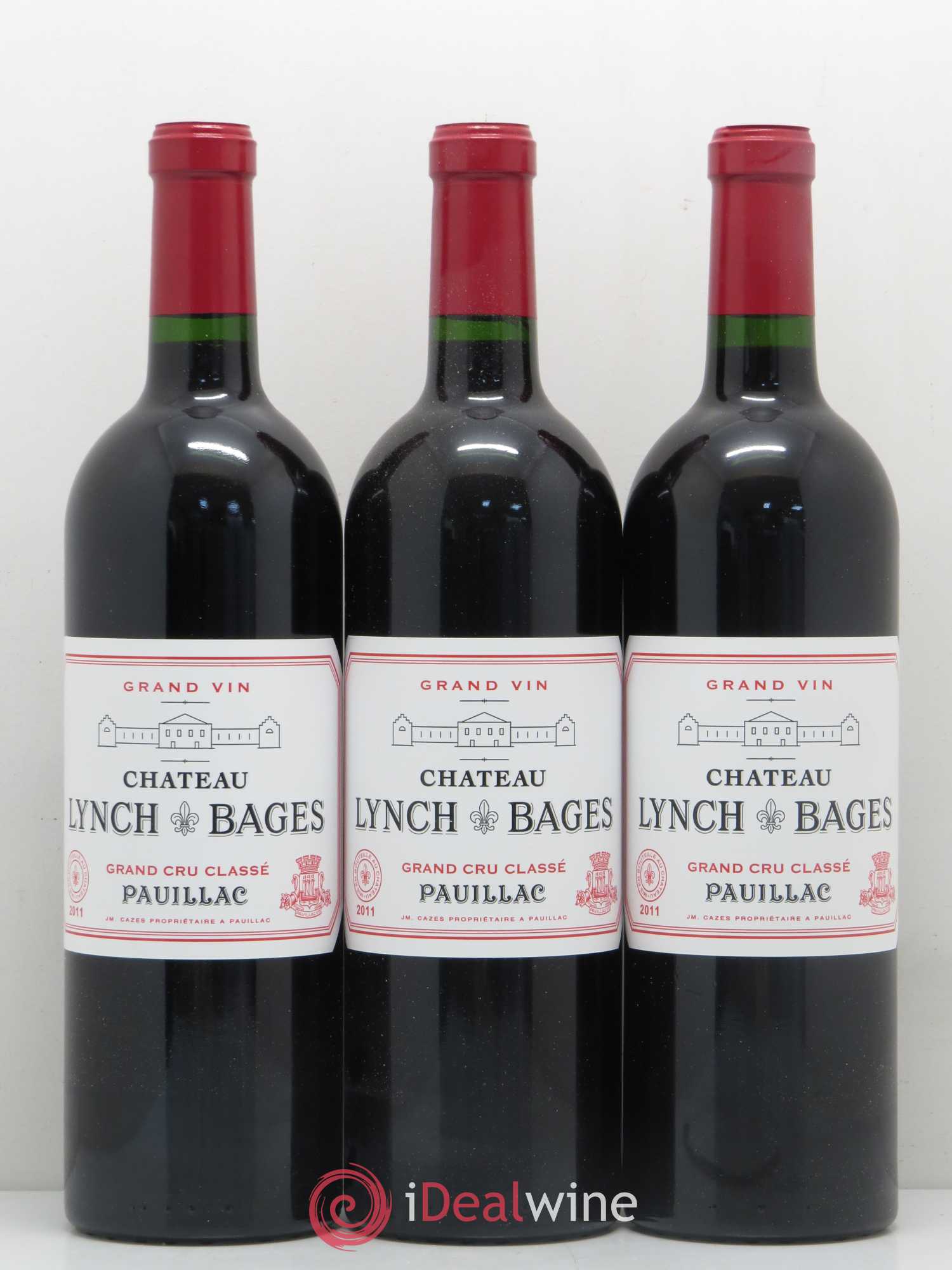 Château Lynch Bages 5ème Grand Cru Classé 2011 - Lot de 6 bouteilles - 1