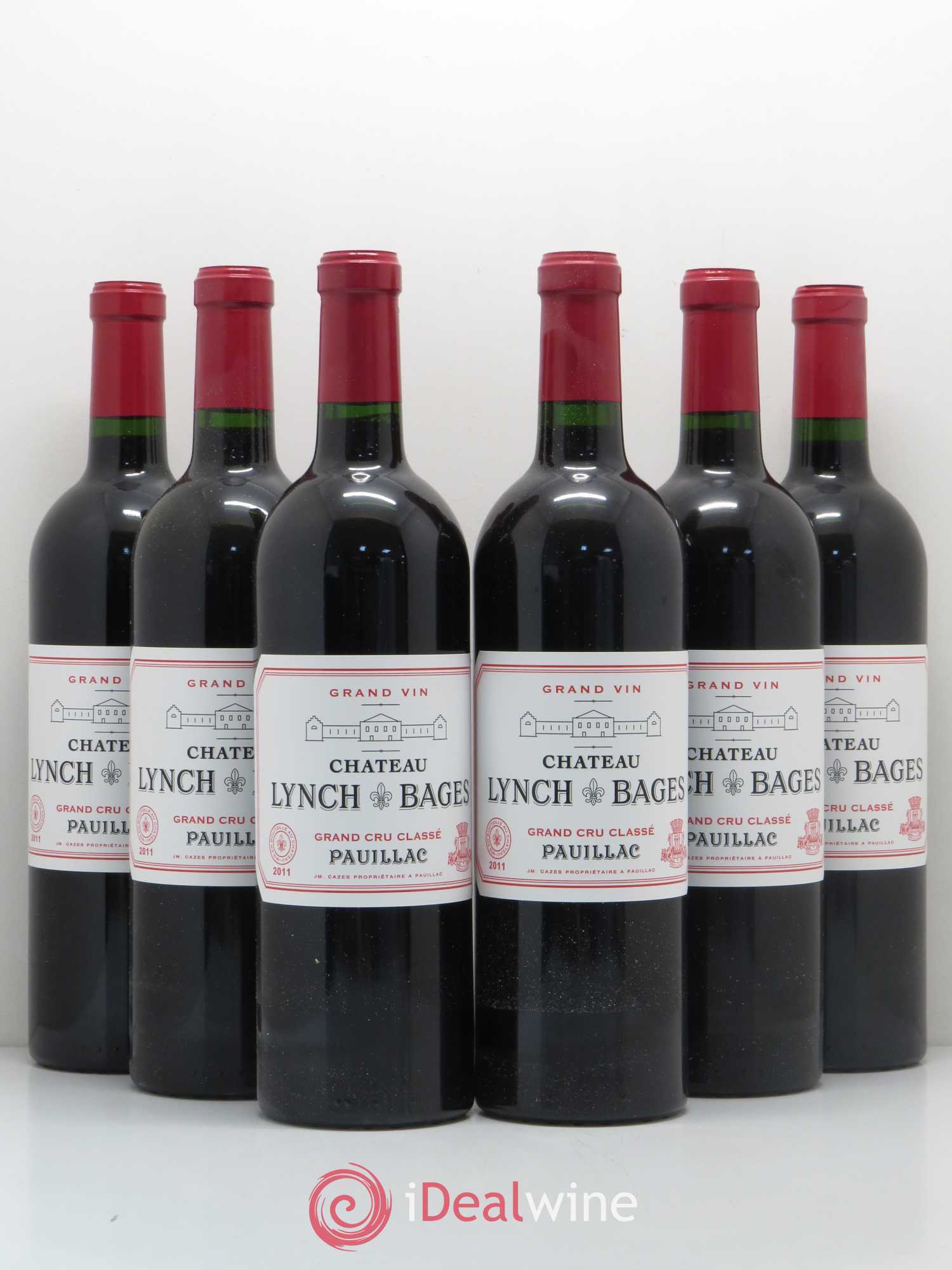 Château Lynch Bages 5ème Grand Cru Classé 2011 - Lot de 6 bouteilles - 0