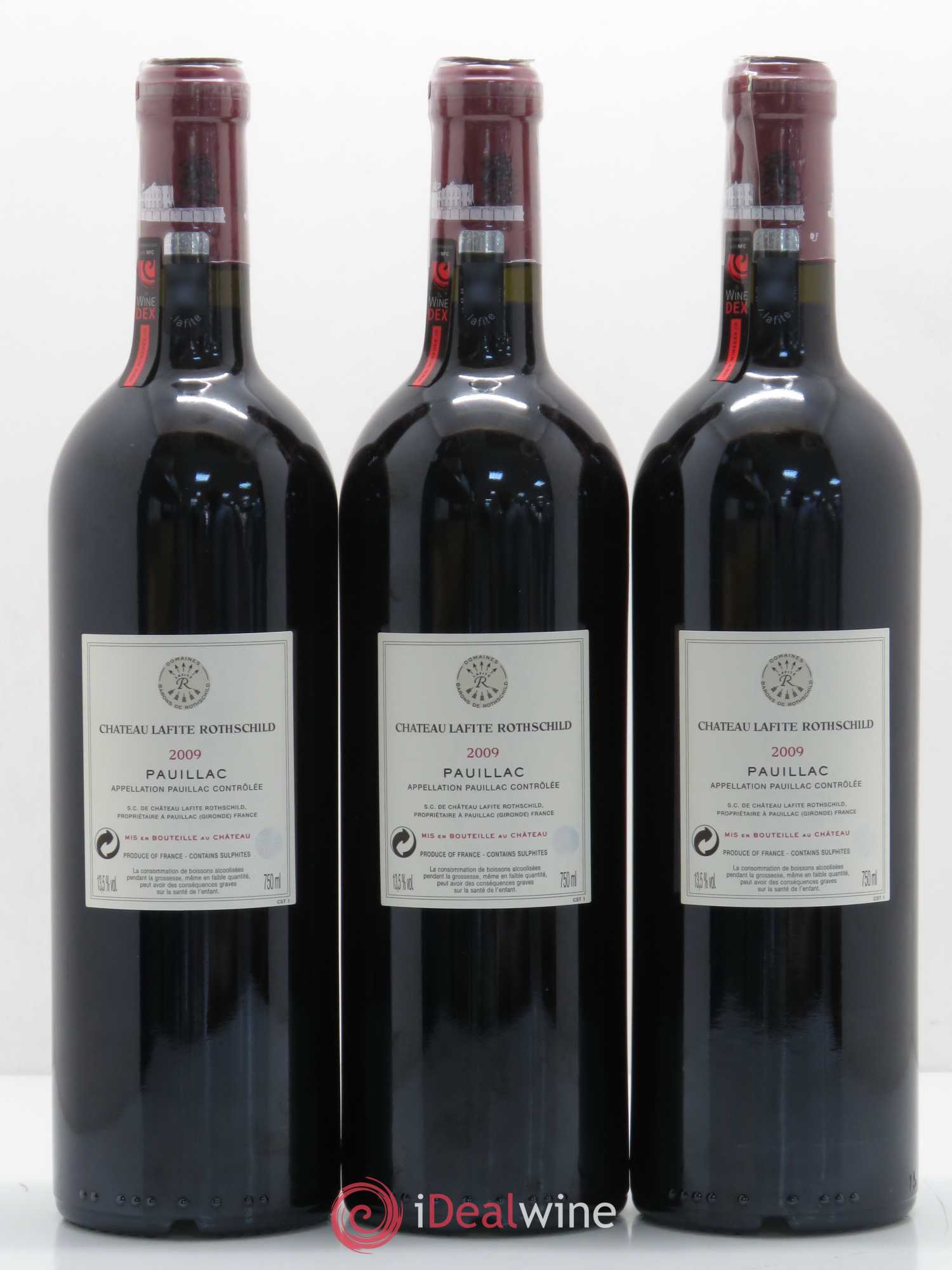 Château Lafite Rothschild 1er Grand Cru Classé 2009 - Lot de 6 bouteilles - 2