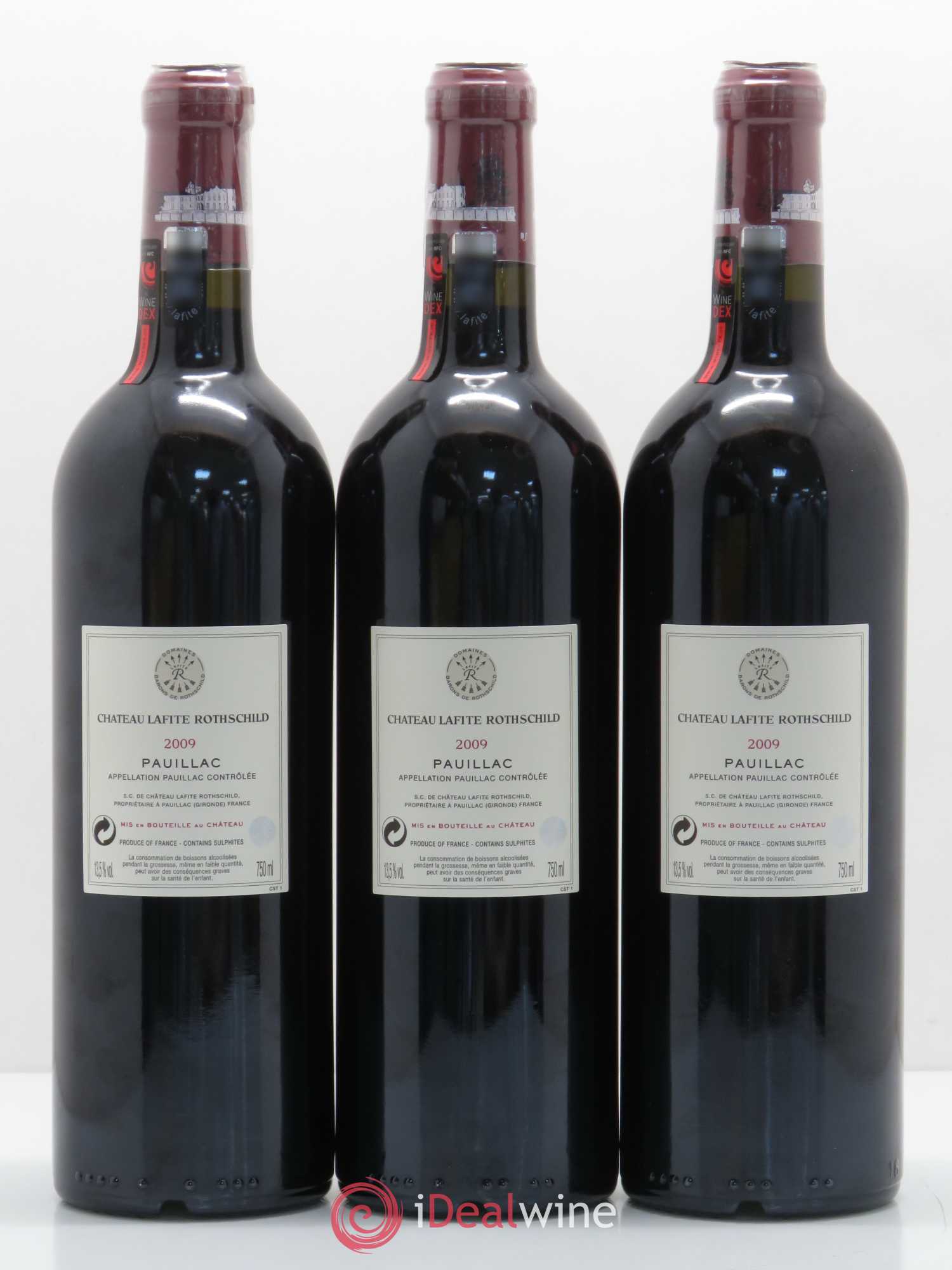 Château Lafite Rothschild 1er Grand Cru Classé 2009 - Lot de 6 bouteilles - 4