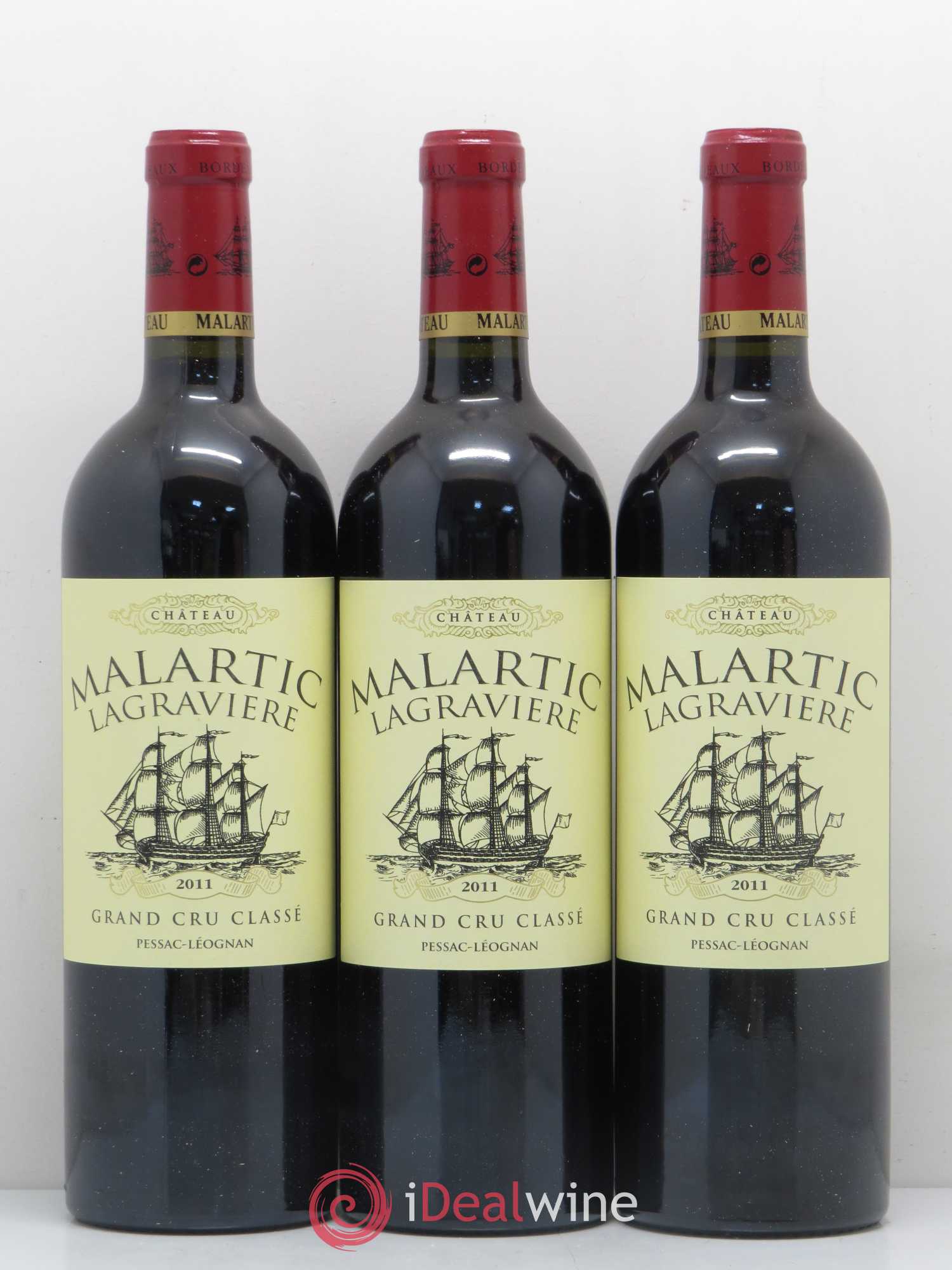 Château Malartic-Lagravière Cru Classé de Graves 2011 - Lot de 6 bouteilles - 2