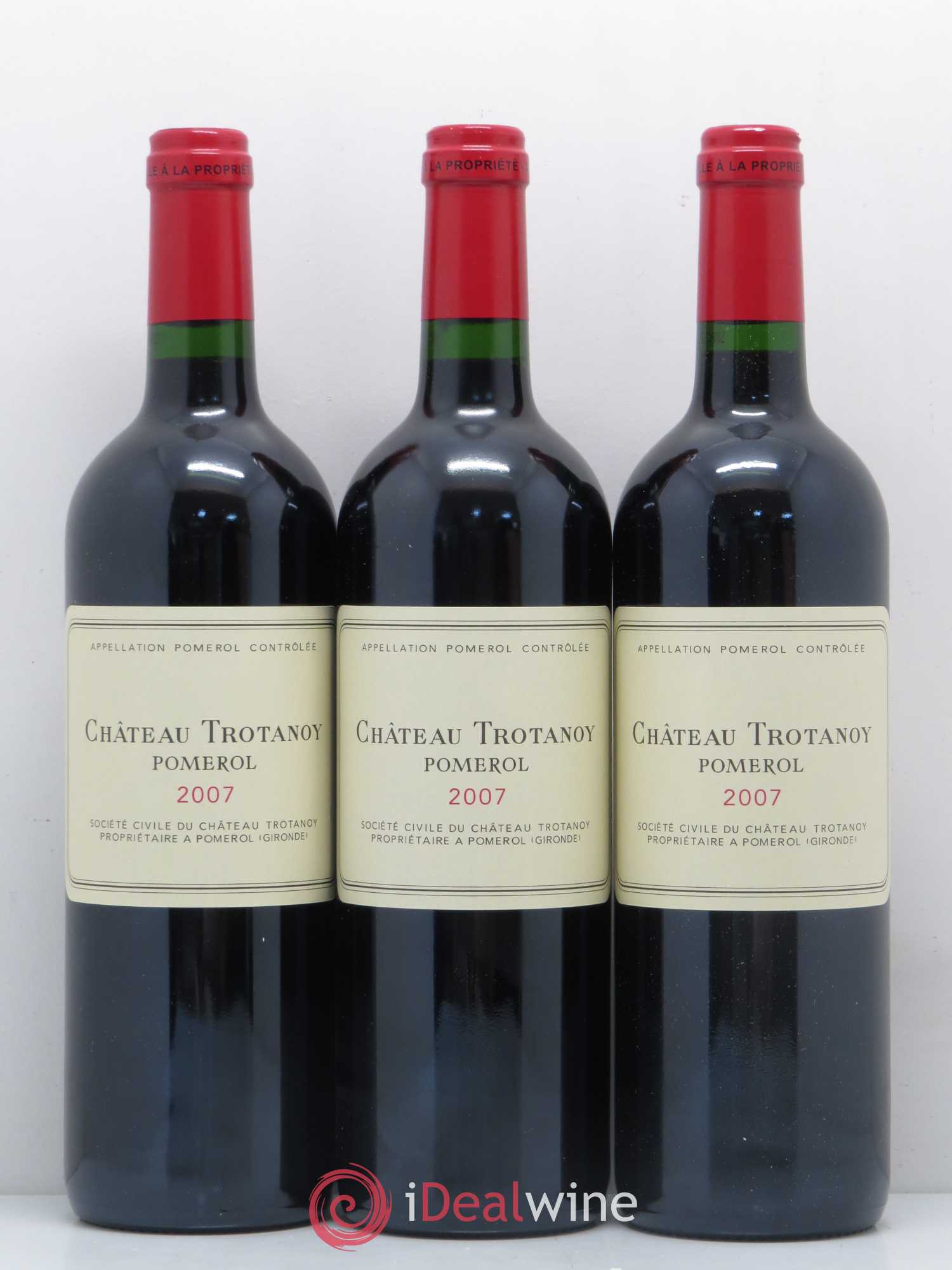 Château Trotanoy 2007 - Lot de 6 bouteilles - 1