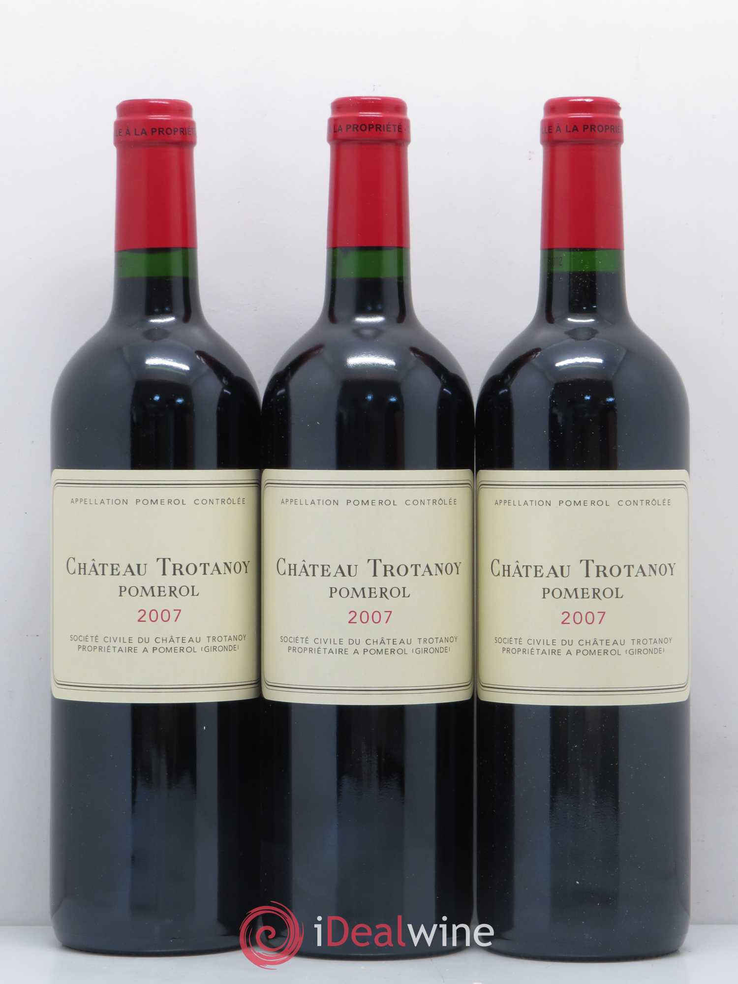 Château Trotanoy 2007 - Lot de 6 bouteilles - 2
