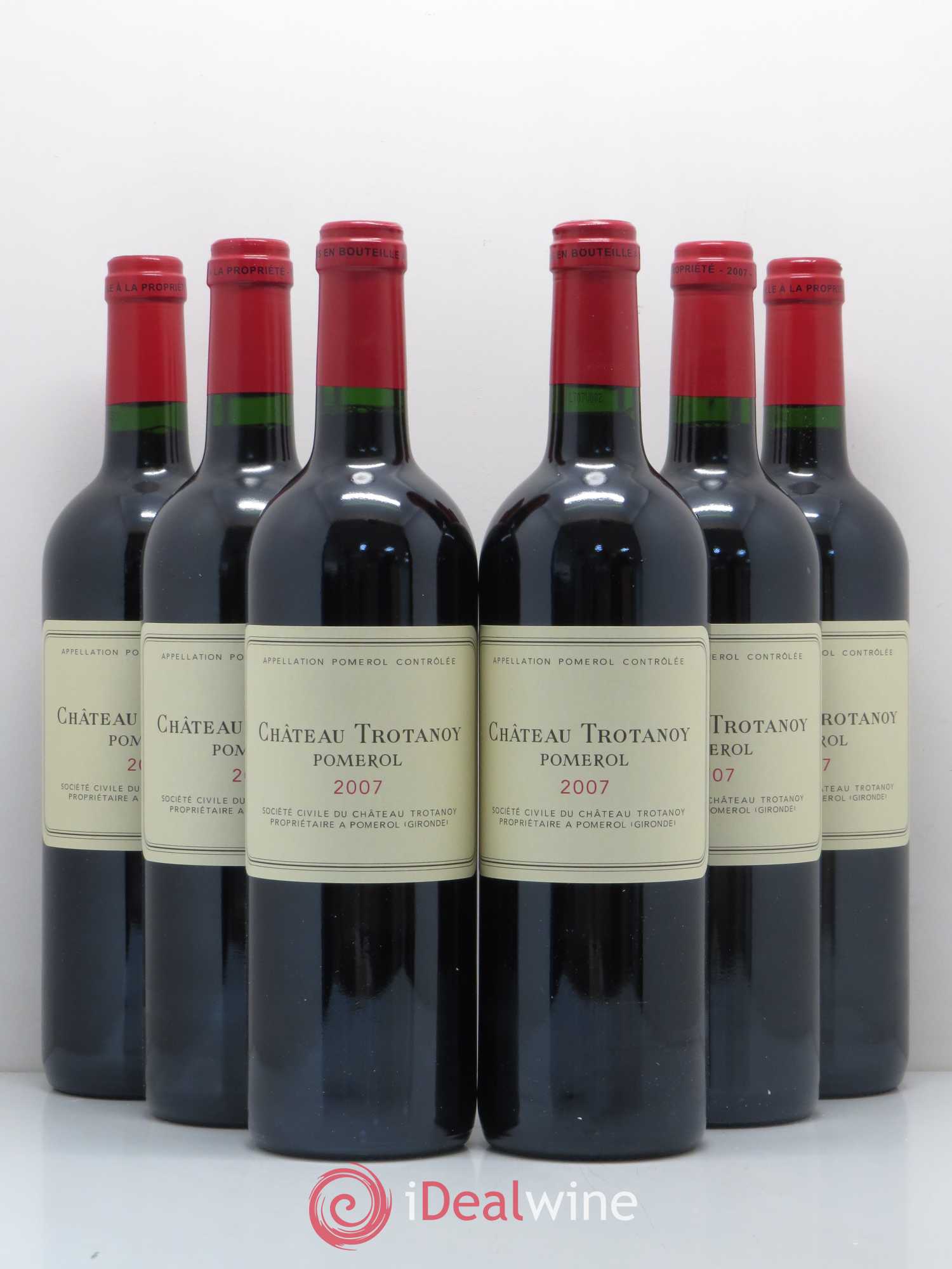 Château Trotanoy 2007 - Lot de 6 bouteilles - 0