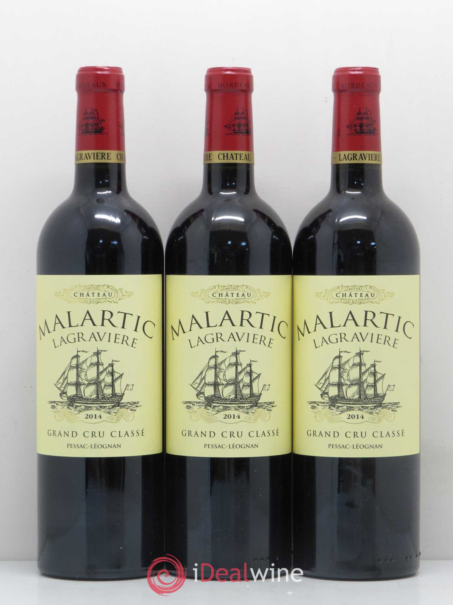 Château Malartic-Lagravière Cru Classé de Graves 2014 - Lot de 6 bouteilles - 2