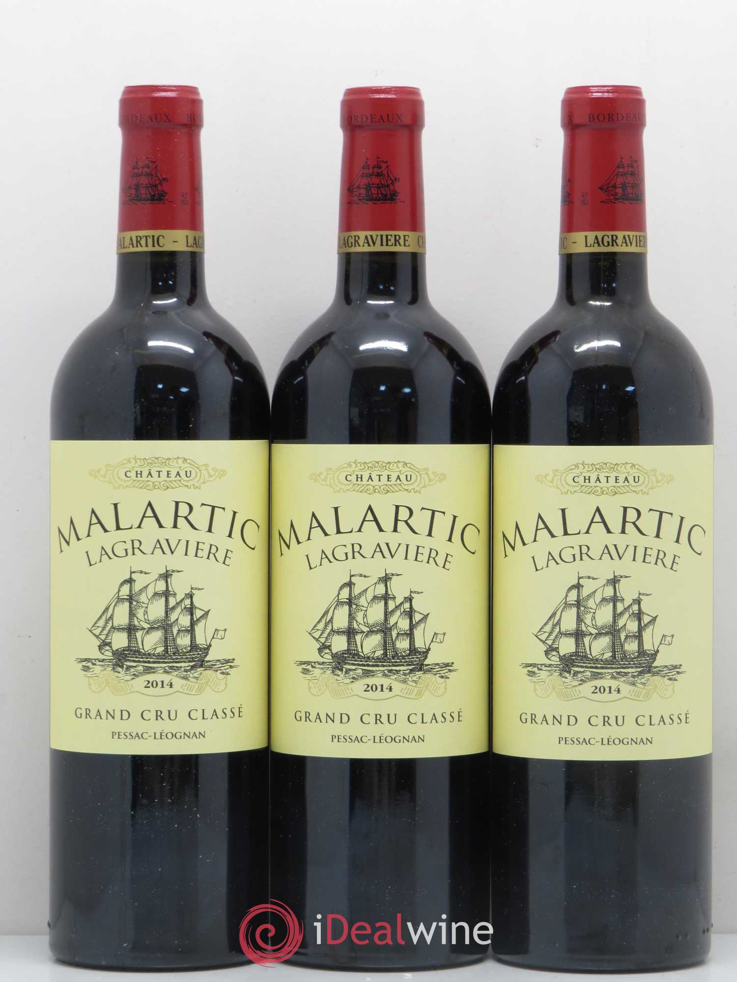 Château Malartic-Lagravière Cru Classé de Graves 2014 - Lot de 6 bouteilles - 1