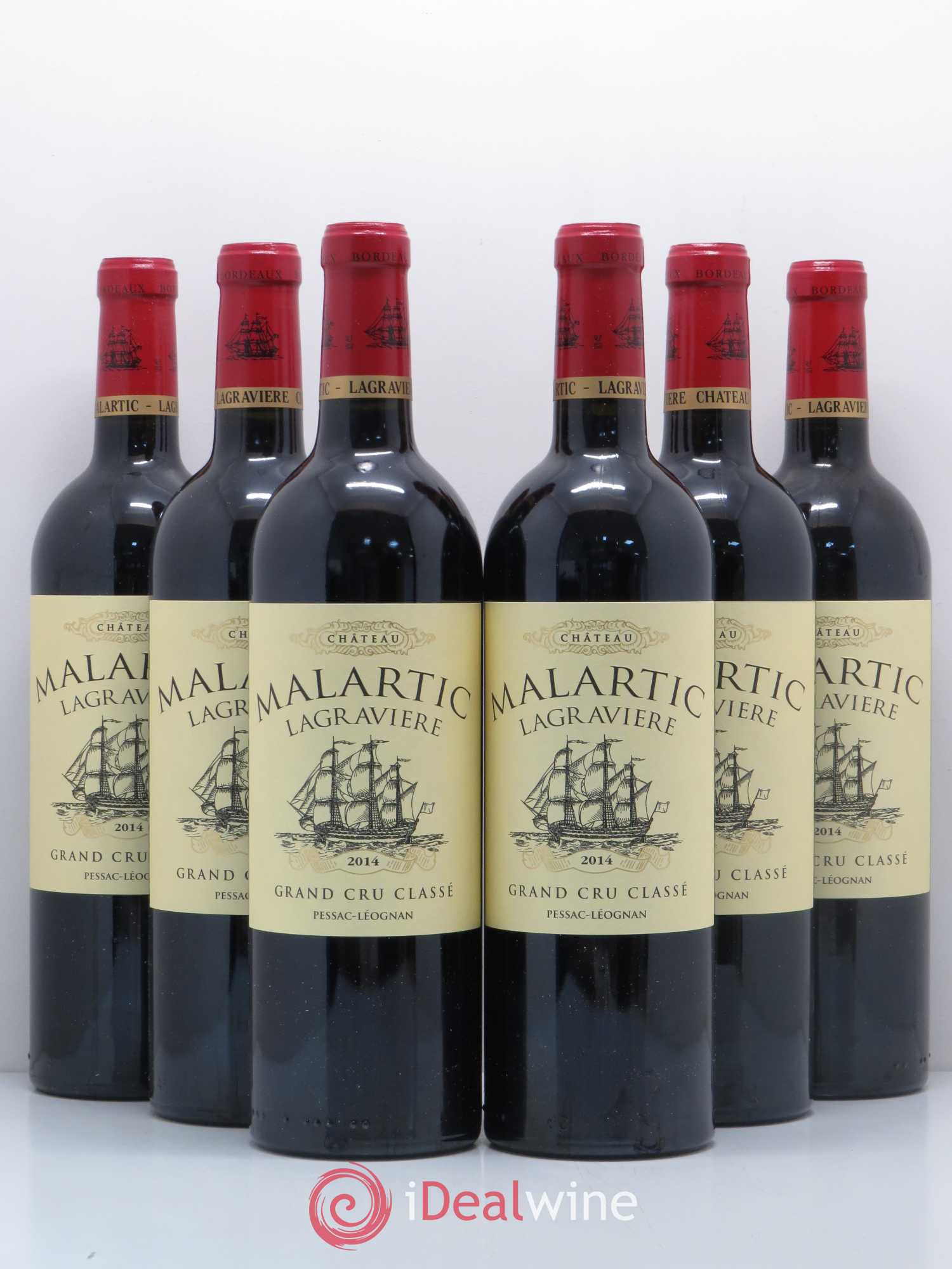 Château Malartic-Lagravière Cru Classé de Graves 2014 - Lot de 6 bouteilles - 0