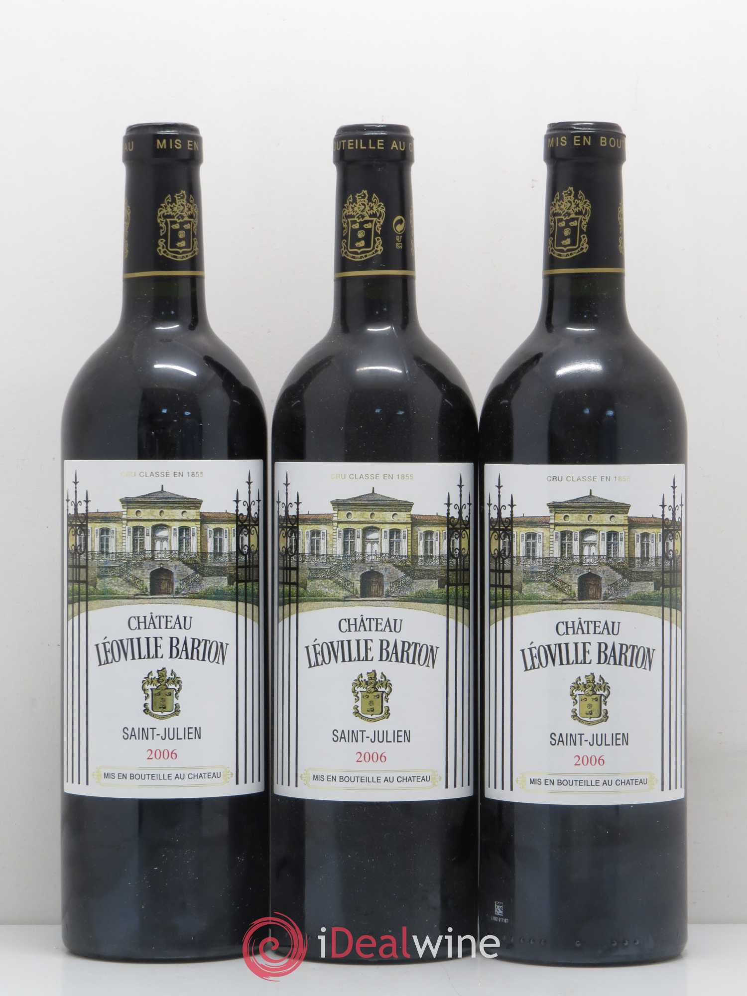 Château Léoville Barton 2ème Grand Cru Classé 2006 - Lot de 6 bouteilles - 2