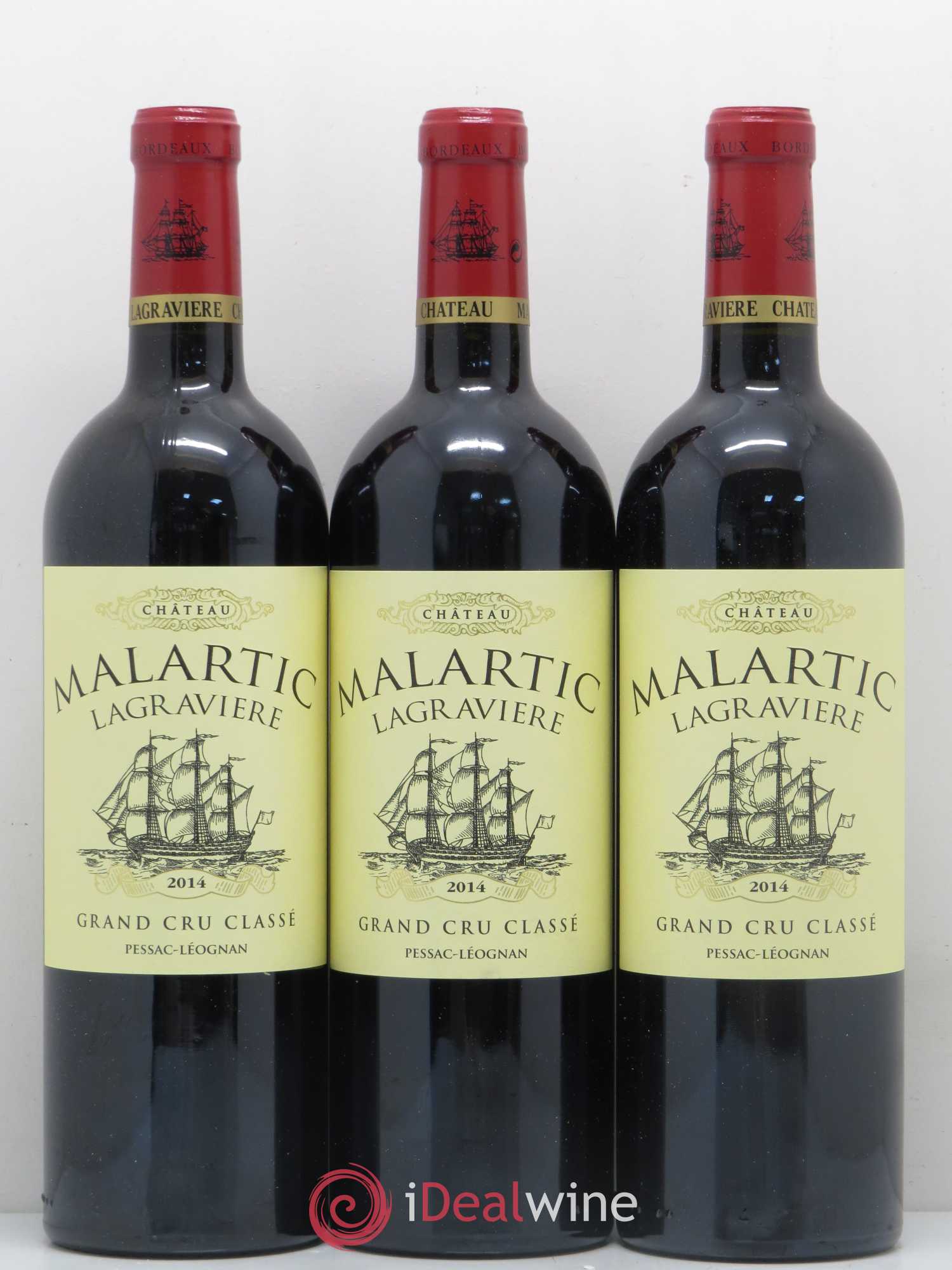 Château Malartic-Lagravière Cru Classé de Graves 2014 - Lot de 6 bouteilles - 1