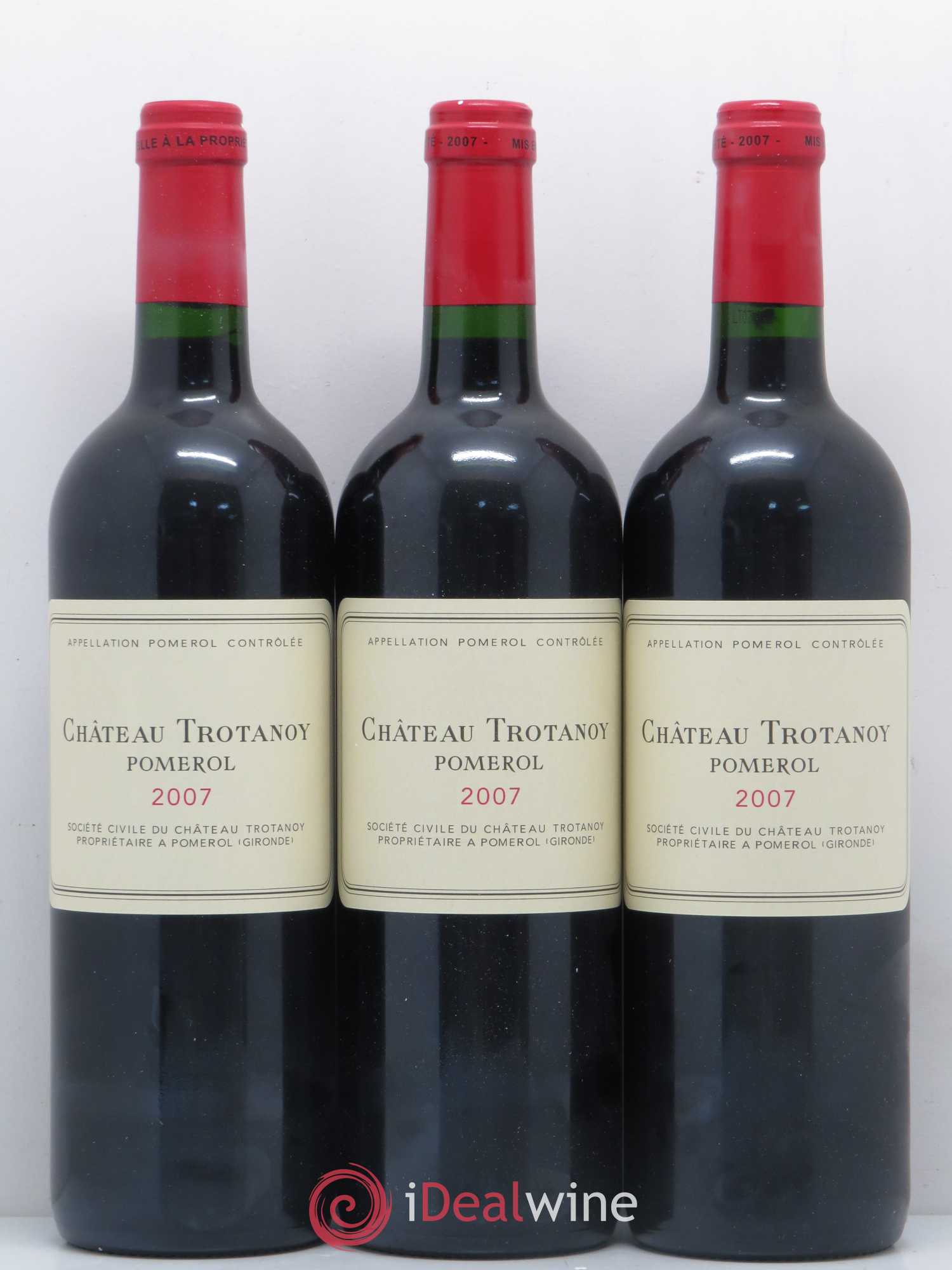 Château Trotanoy 2007 - Lot de 6 bouteilles - 1
