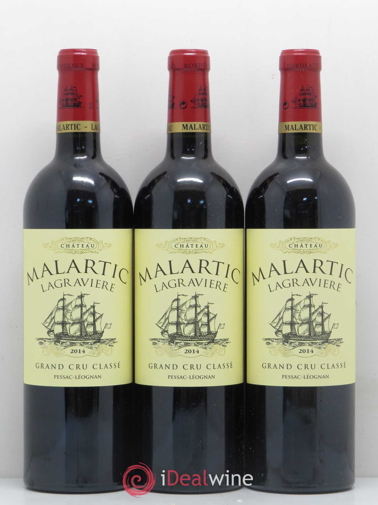Château Malartic-Lagravière Cru Classé de Graves 2014 - Lot de 6 bouteilles - 1