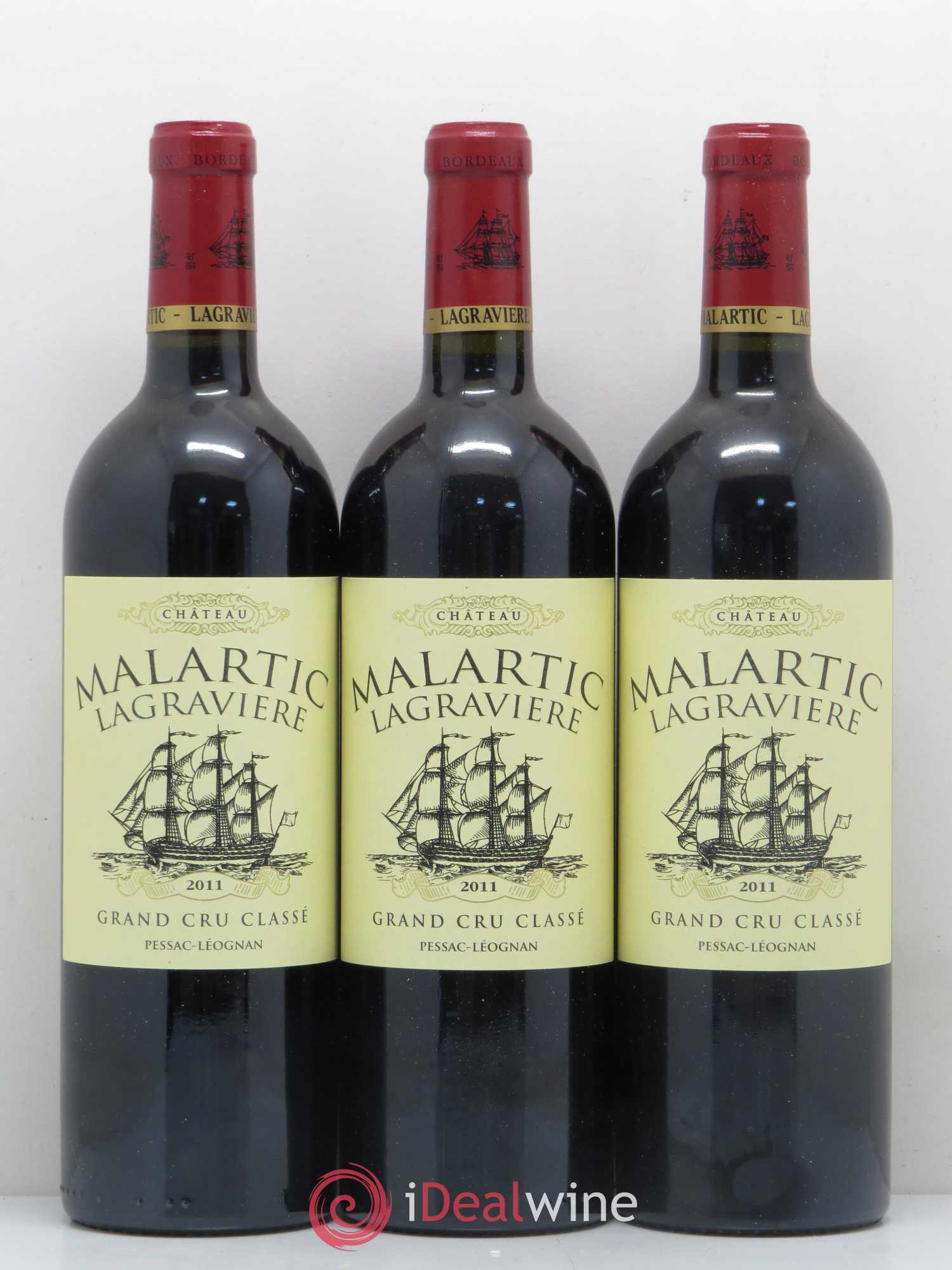 Château Malartic-Lagravière Cru Classé de Graves 2011 - Lot de 6 bouteilles - 1
