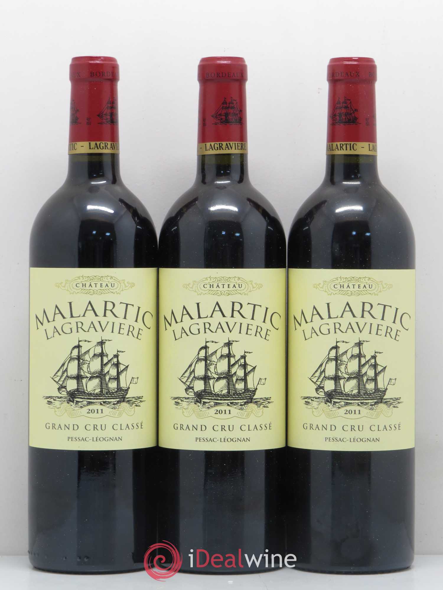 Château Malartic-Lagravière Cru Classé de Graves 2011 - Lot de 6 bouteilles - 2