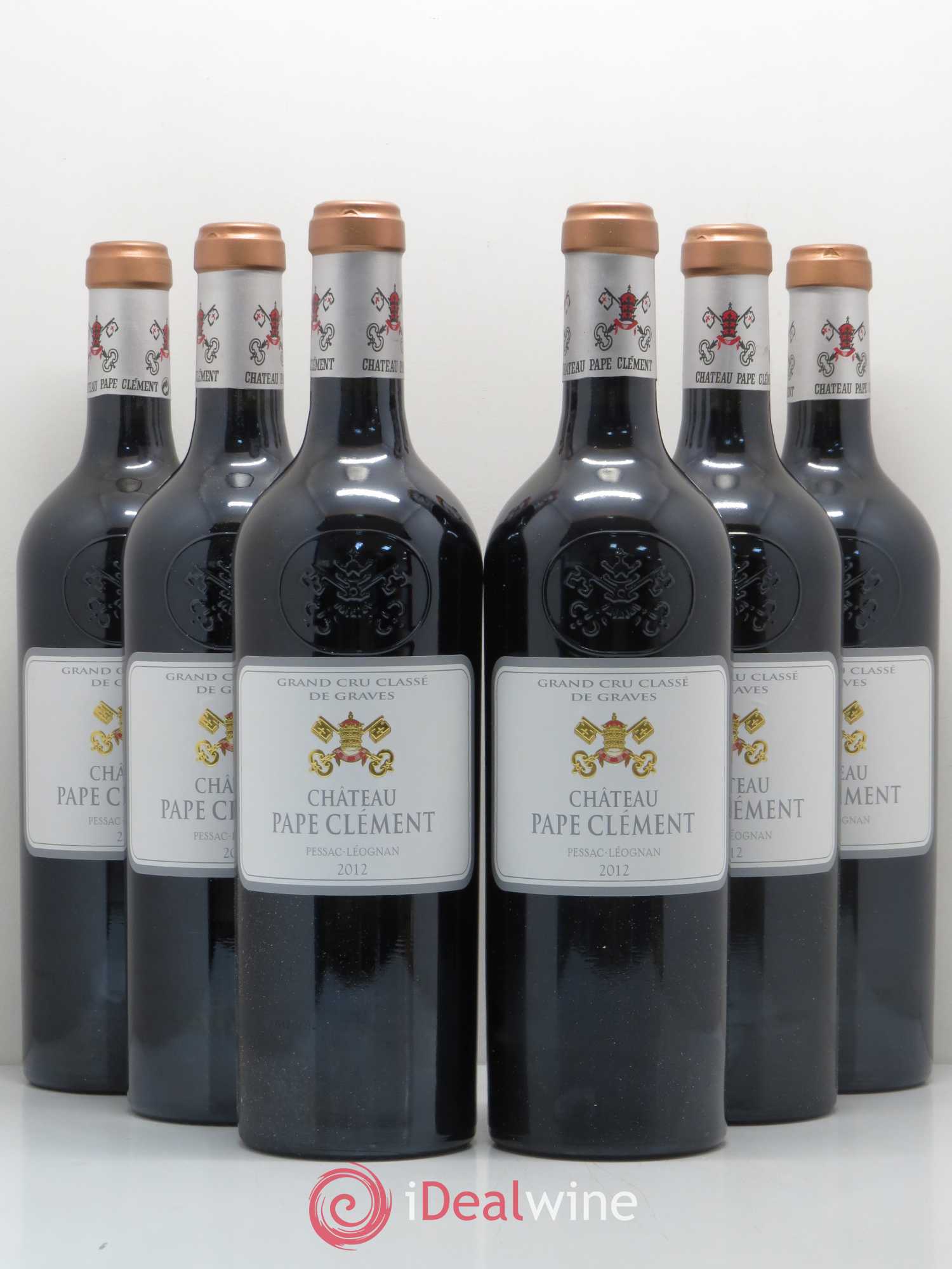 Château Pape Clément Cru Classé de Graves 2012 - Lot de 6 bouteilles - 0