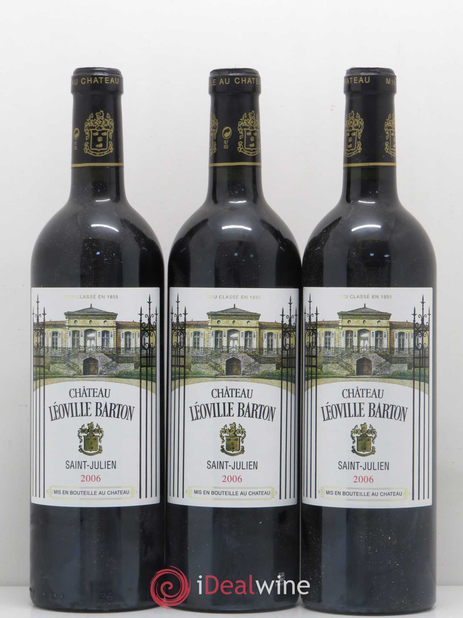 Château Léoville Barton 2ème Grand Cru Classé 2006 - Lot de 12 bouteilles - 1