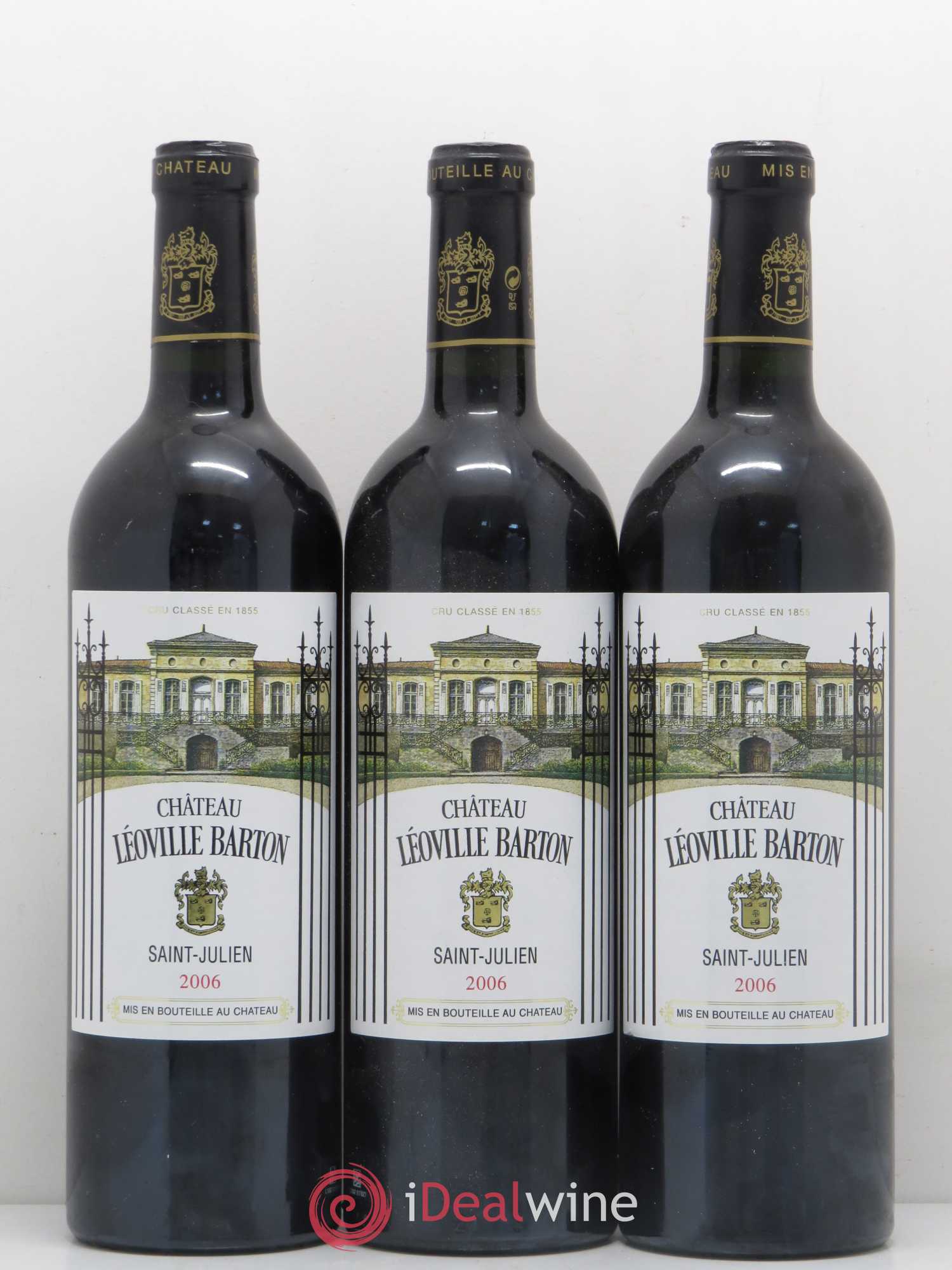 Château Léoville Barton 2ème Grand Cru Classé 2006 - Lot de 12 bouteilles - 4