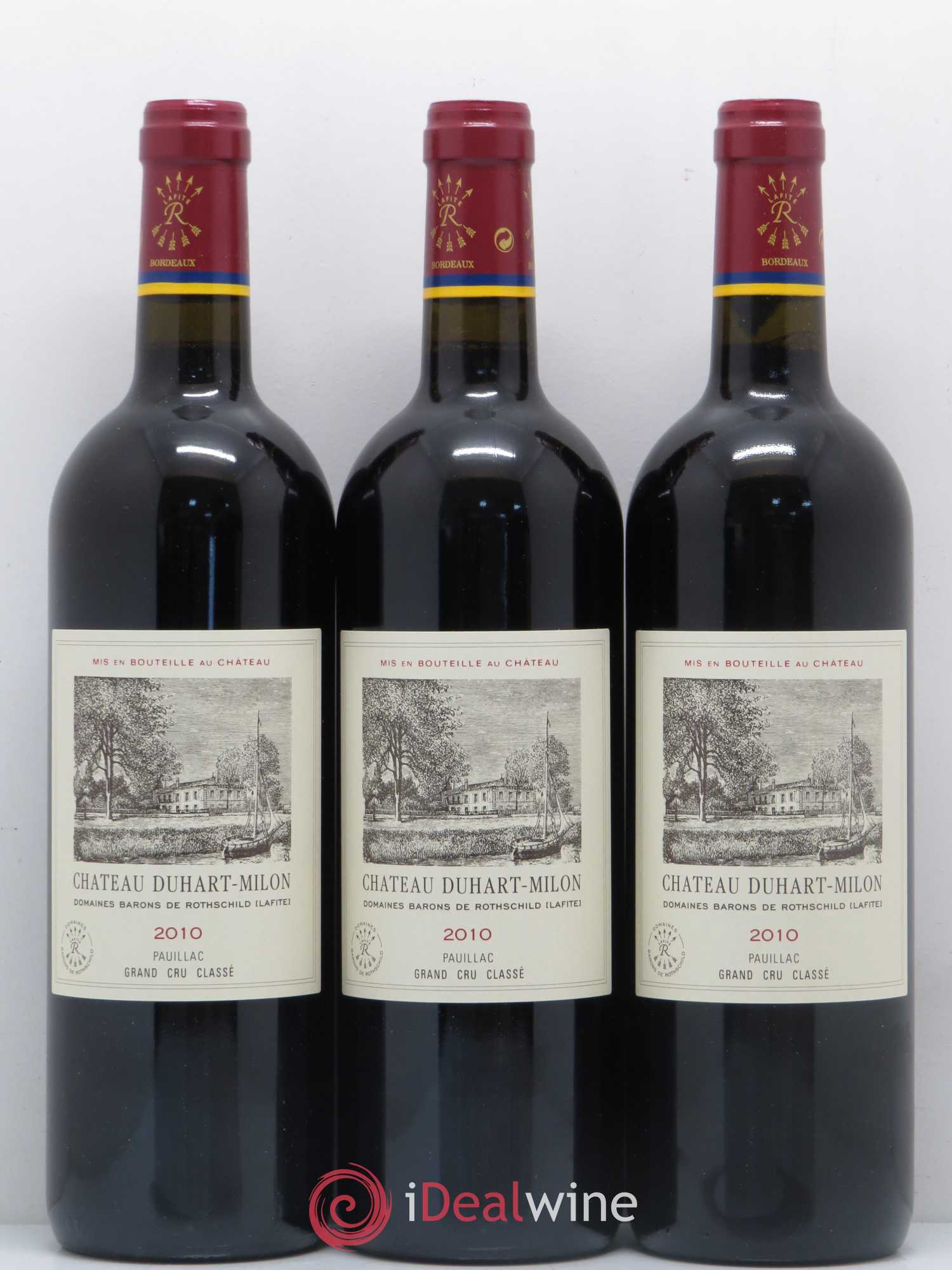 Château Duhart-Milon 4ème Grand Cru Classé 2010 - Lot de 6 bouteilles - 1