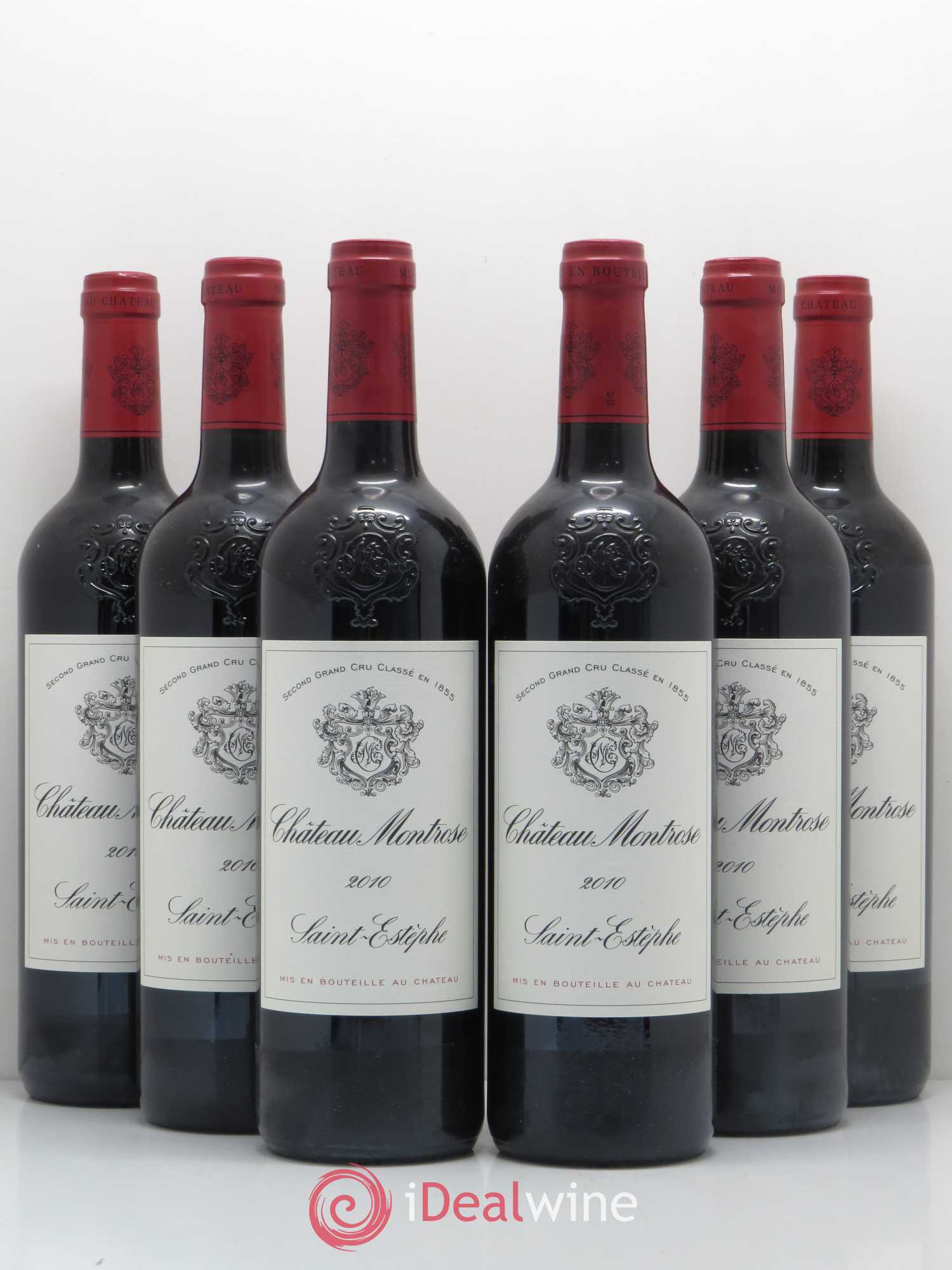 Château Montrose 2ème Grand Cru Classé 2010 - Lot de 6 bouteilles - 0
