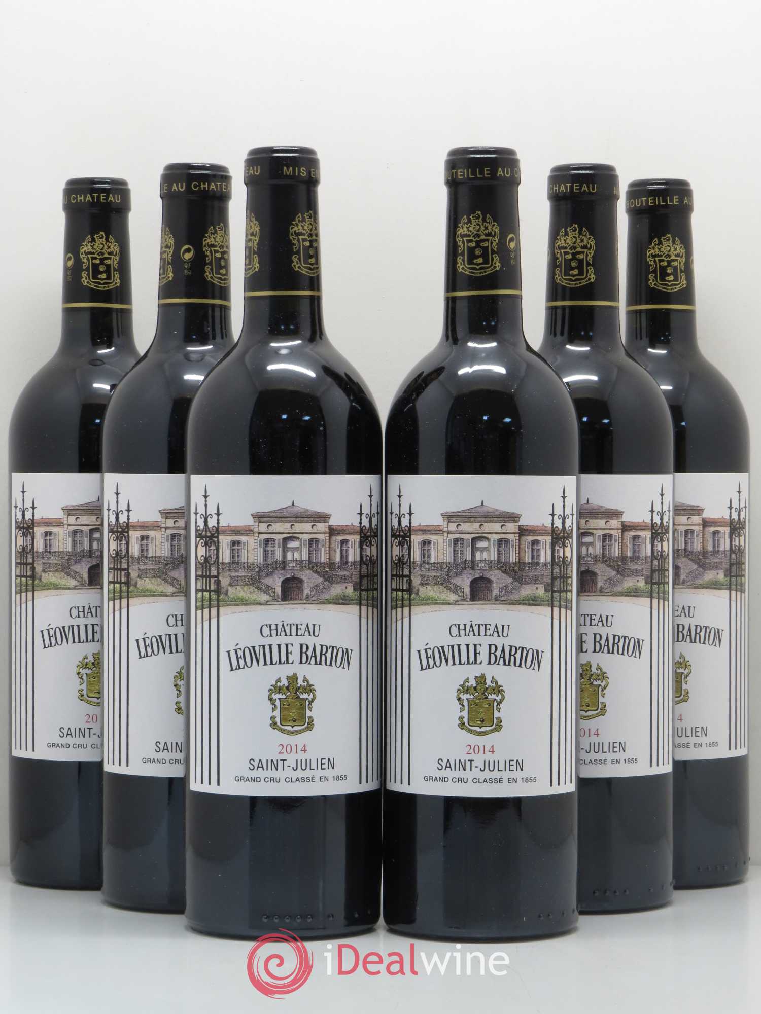 Château Léoville Barton 2ème Grand Cru Classé 2014 - Lot de 6 bouteilles - 0