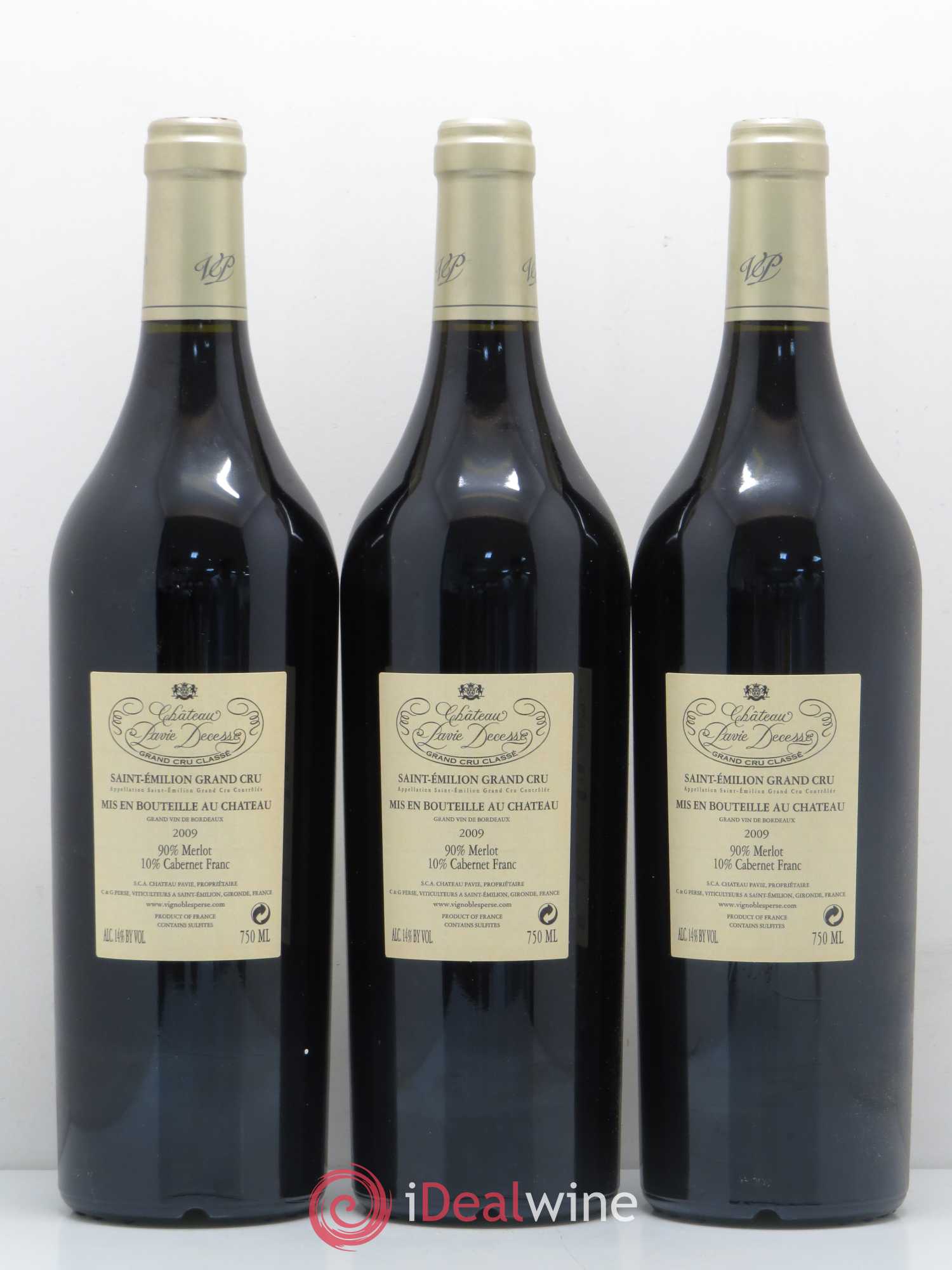 Château Pavie Decesse Grand Cru Classé 2009 - Lot de 6 bouteilles - 4