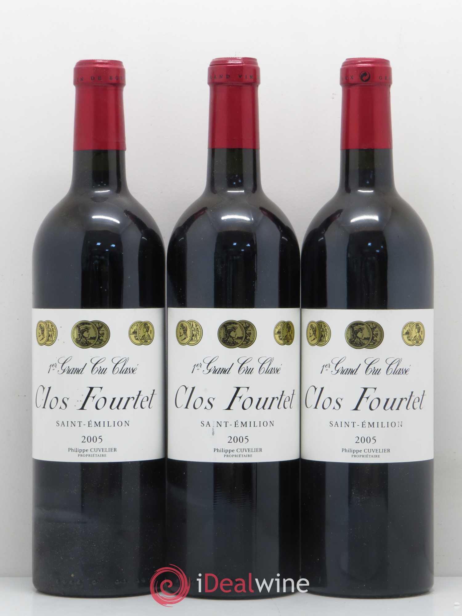 Clos Fourtet 1er Grand Cru Classé B 2005 - Lot de 12 bouteilles - 2