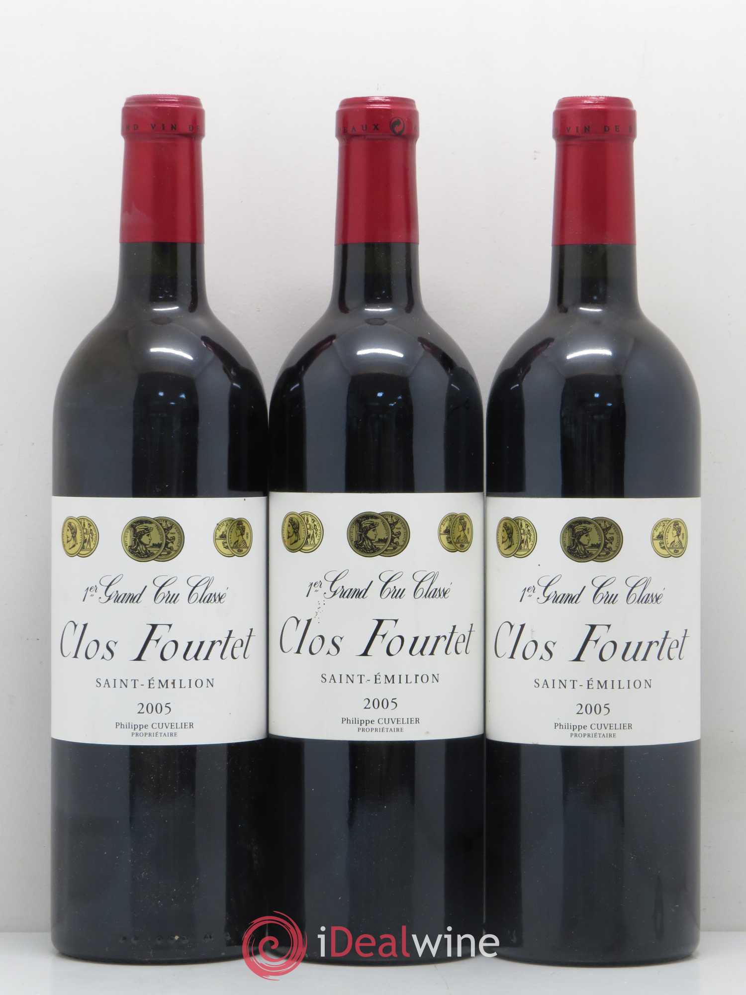 Clos Fourtet 1er Grand Cru Classé B 2005 - Lot de 12 bouteilles - 3