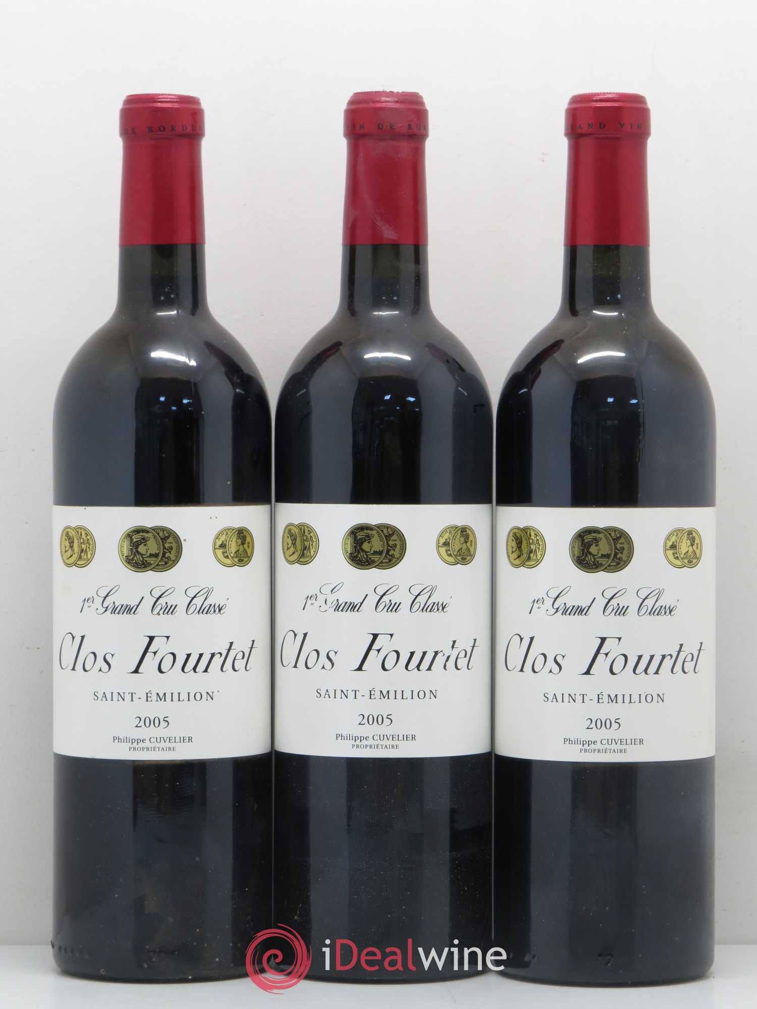 Clos Fourtet 1er Grand Cru Classé B 2005 - Lot de 12 bouteilles - 4