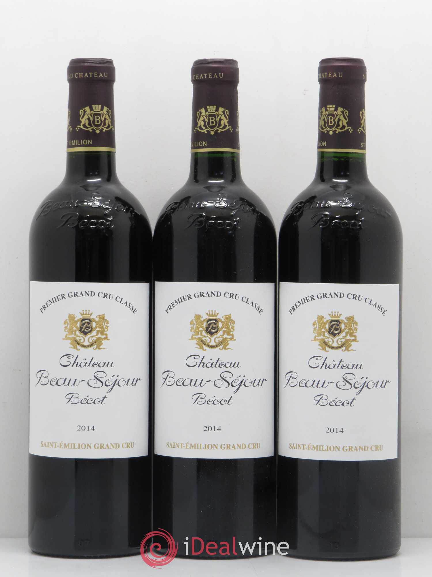 Château Beau-Séjour Bécot 1er Grand Cru Classé B 2014 - Lot de 6 bouteilles - 1