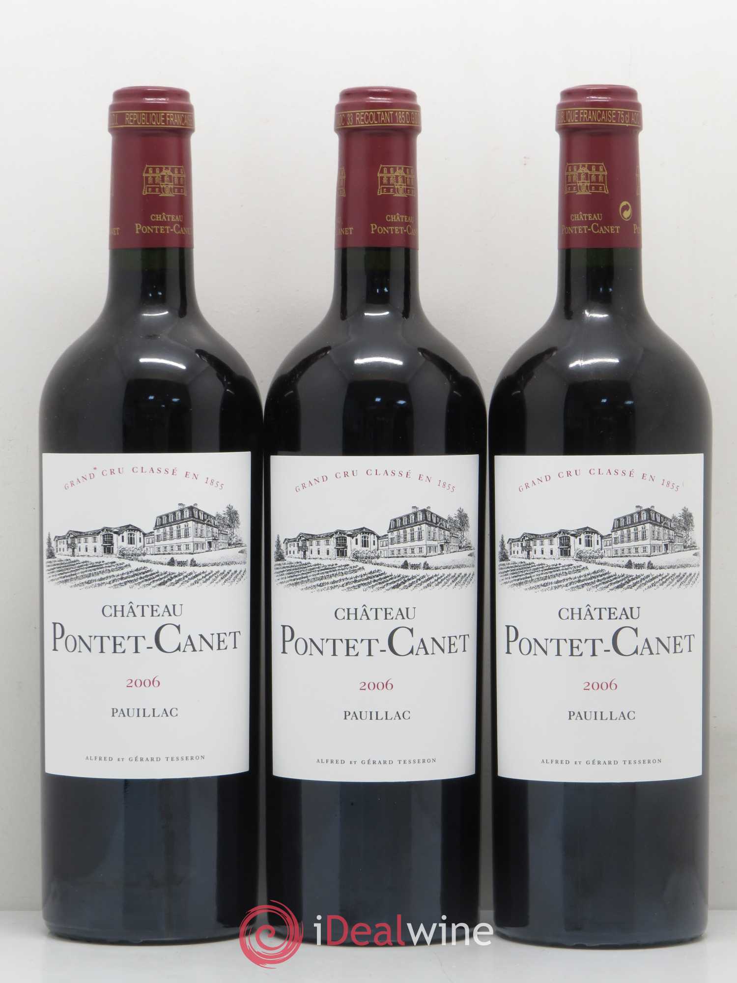 Château Pontet Canet 5ème Grand Cru Classé 2006 - Lot de 6 bouteilles - 2