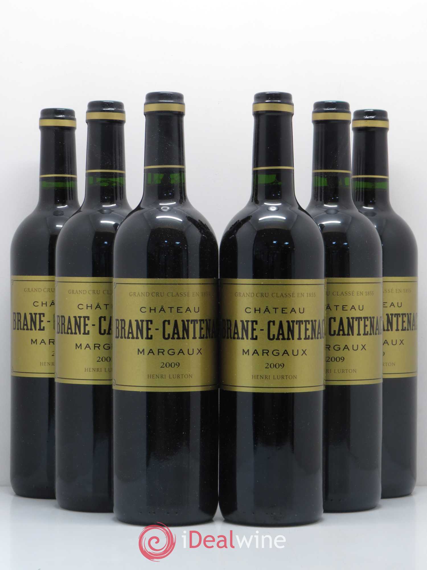 Château Brane Cantenac 2ème Grand Cru Classé 2009 - Lot de 6 bouteilles - 0