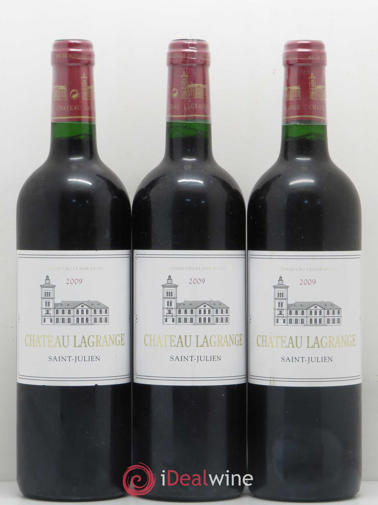 Château Lagrange 3ème Grand Cru Classé 2009 - Lot de 3 bouteilles - 0