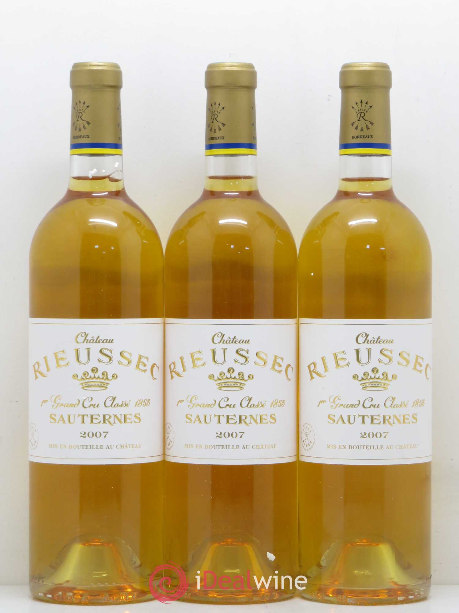 Château Rieussec 1er Grand Cru Classé 2007 - Lotto di 6 bottiglie - 1
