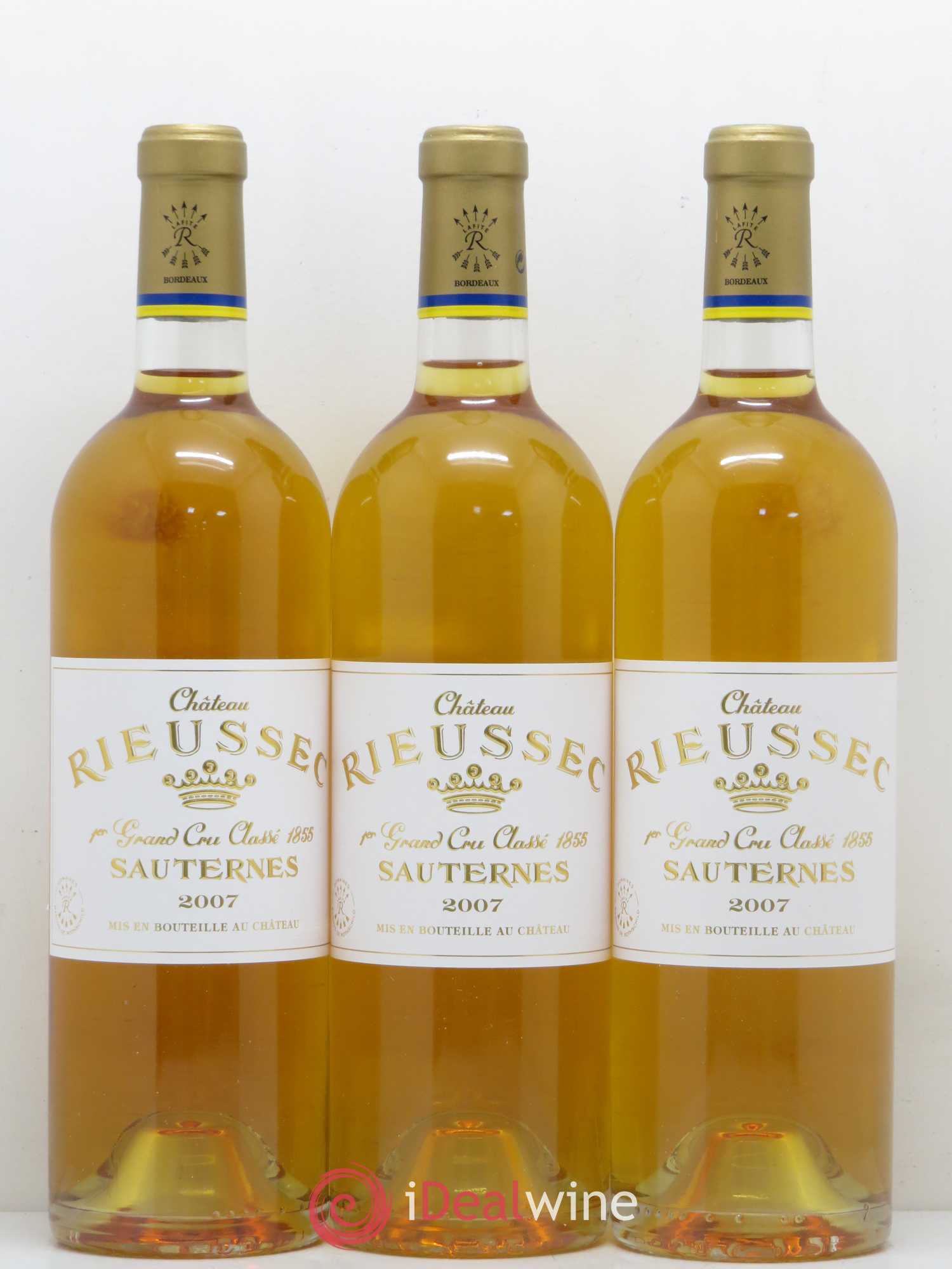 Château Rieussec 1er Grand Cru Classé 2007 - Lotto di 6 bottiglie - 2