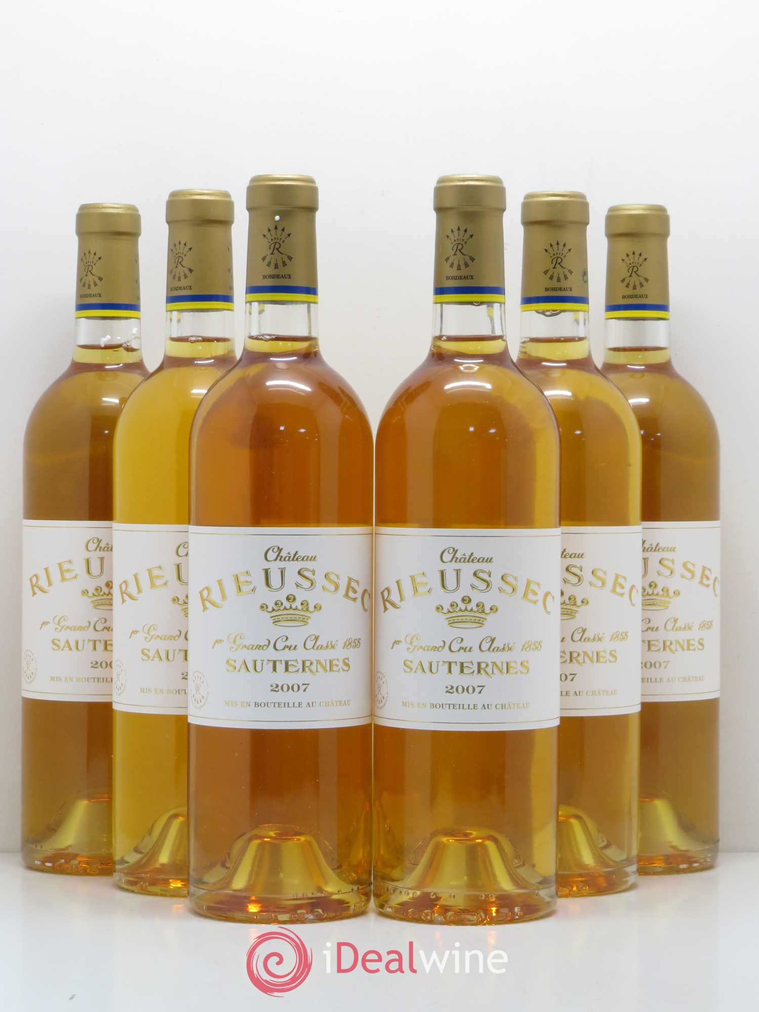 Château Rieussec 1er Grand Cru Classé 2007 - Lotto di 6 bottiglie - 0