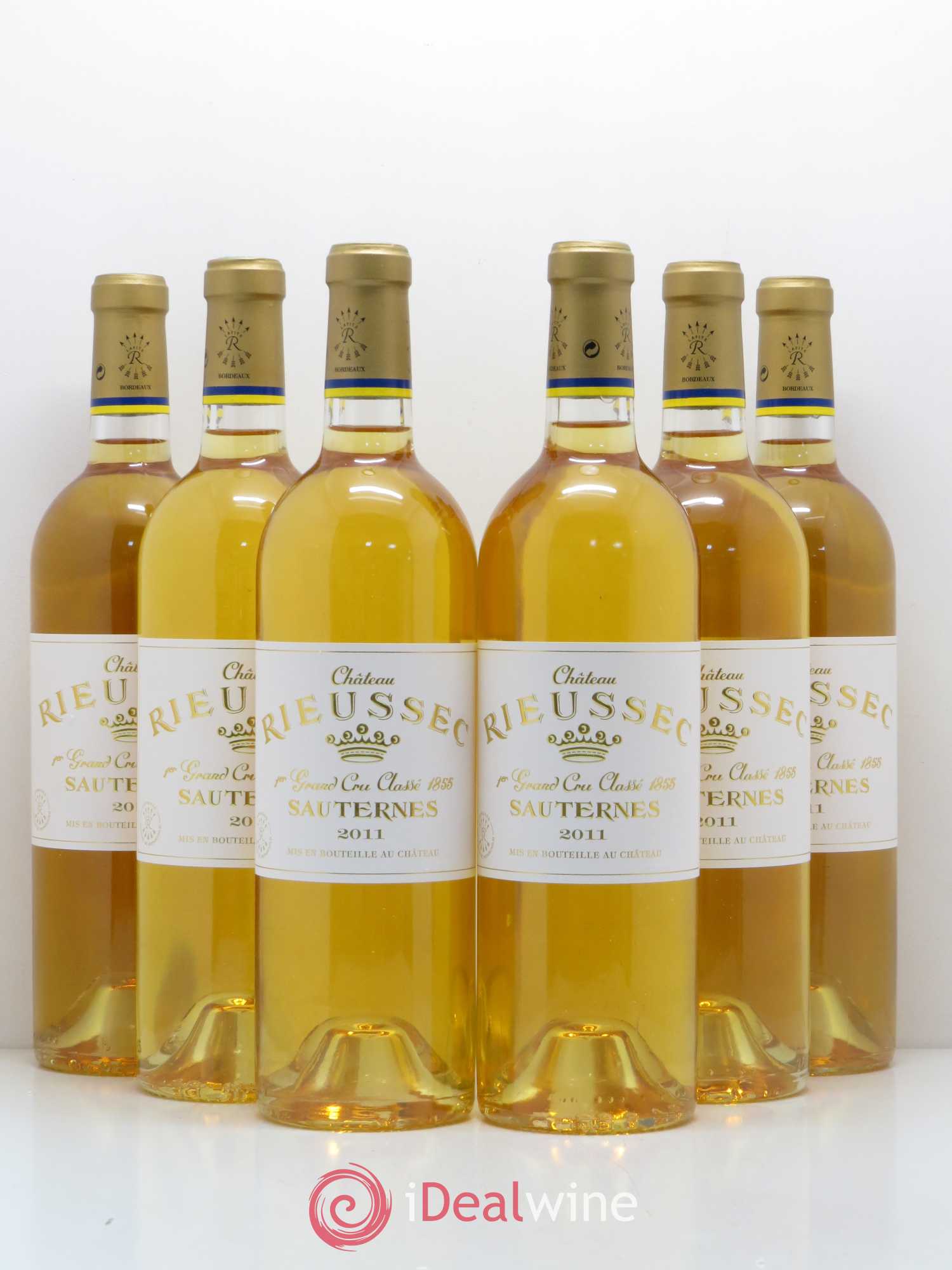 Château Rieussec 1er Grand Cru Classé 2011 - Lotto di 6 bottiglie - 0