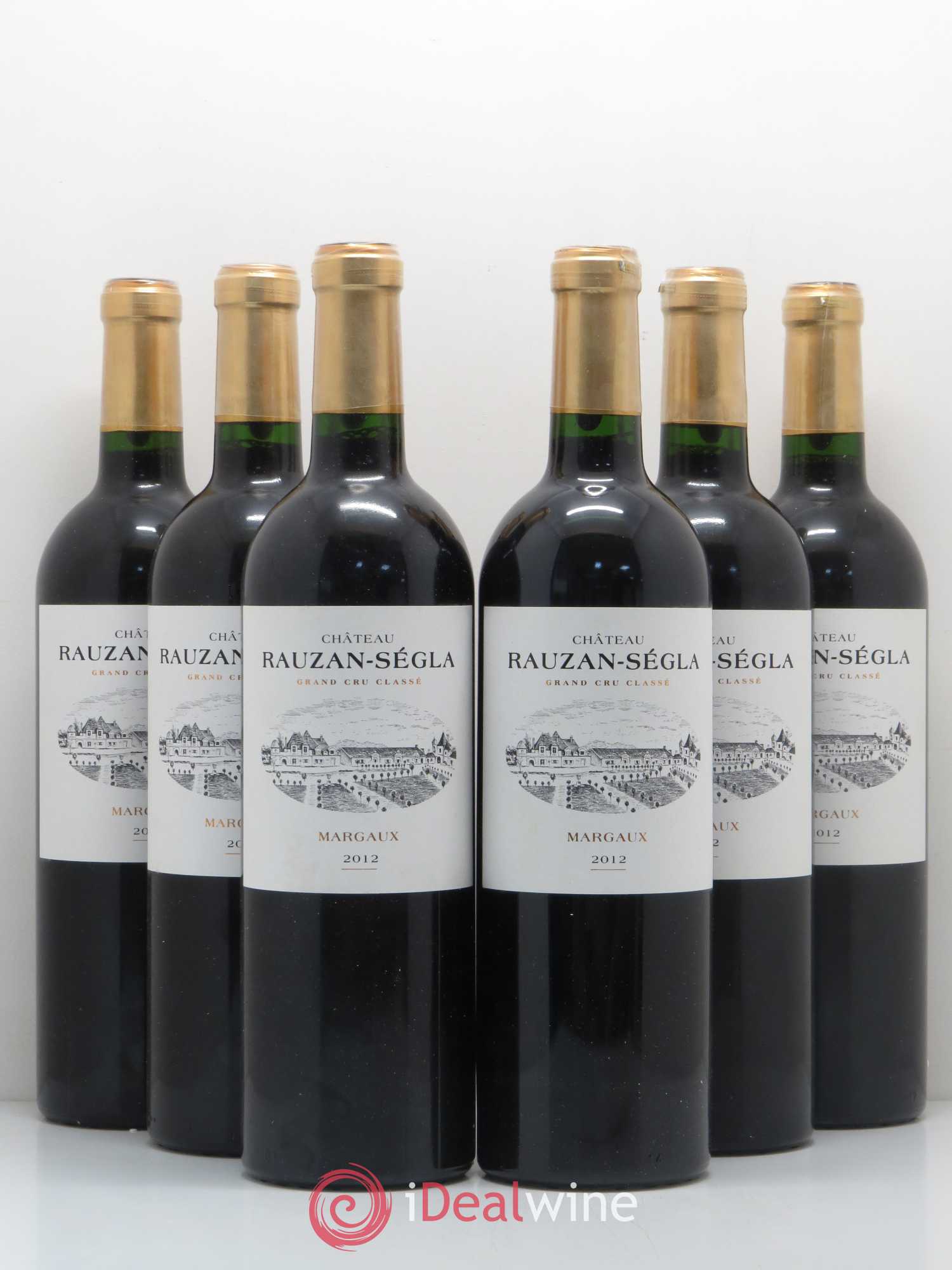 Château Rauzan Ségla Grand Cru Classé 2012 - Lot de 6 bouteilles - 0