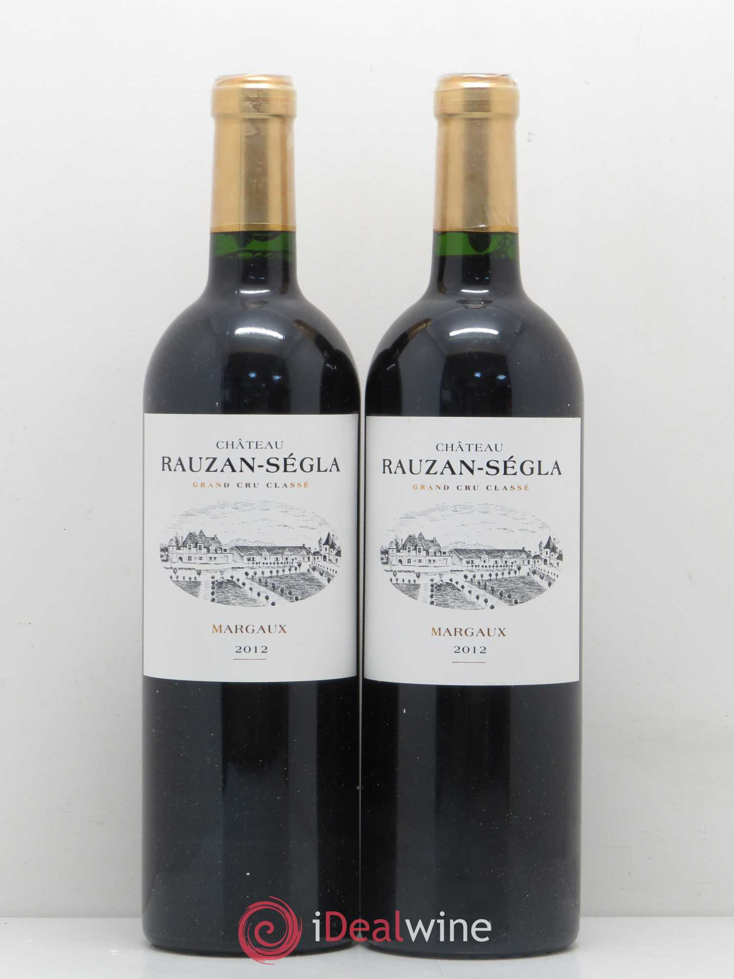 Château Rauzan Ségla Grand Cru Classé 2012 - Lot de 2 bouteilles - 0