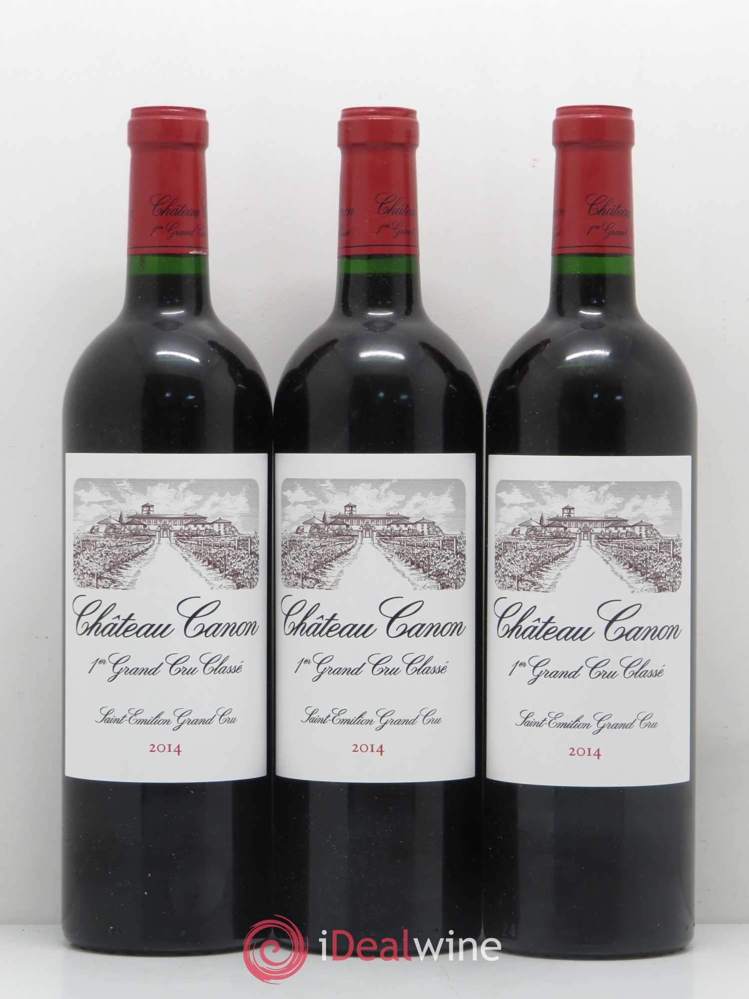 Château Canon 1er Grand Cru Classé B 2014 - Lot de 6 bouteilles - 1