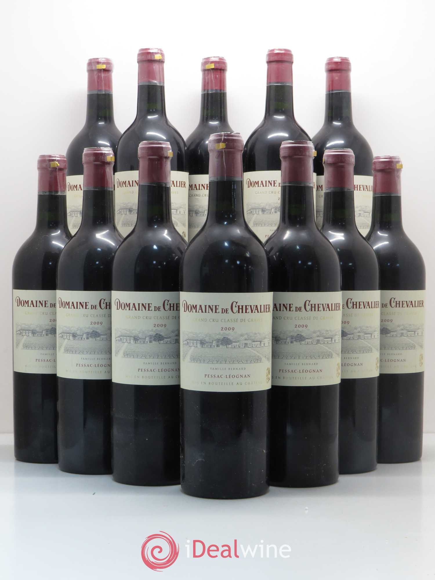 Domaine de Chevalier Cru Classé de Graves 2009 - Lot de 12 bouteilles - 0