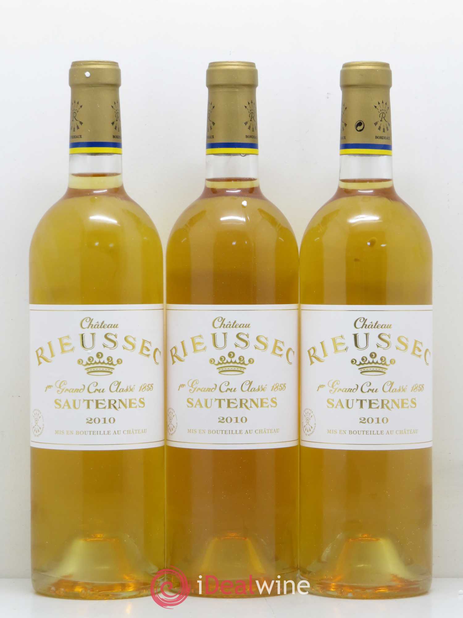 Château Rieussec 1er Grand Cru Classé 2010 - Lotto di 12 bottiglie - 2