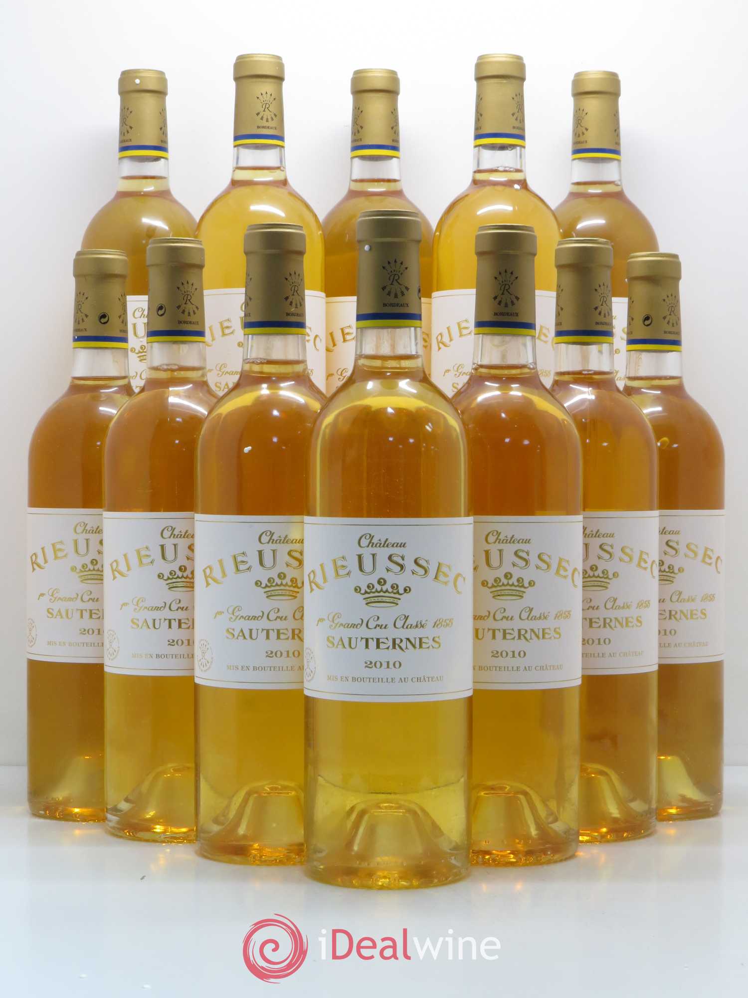 Château Rieussec 1er Grand Cru Classé 2010 - Lotto di 12 bottiglie - 0