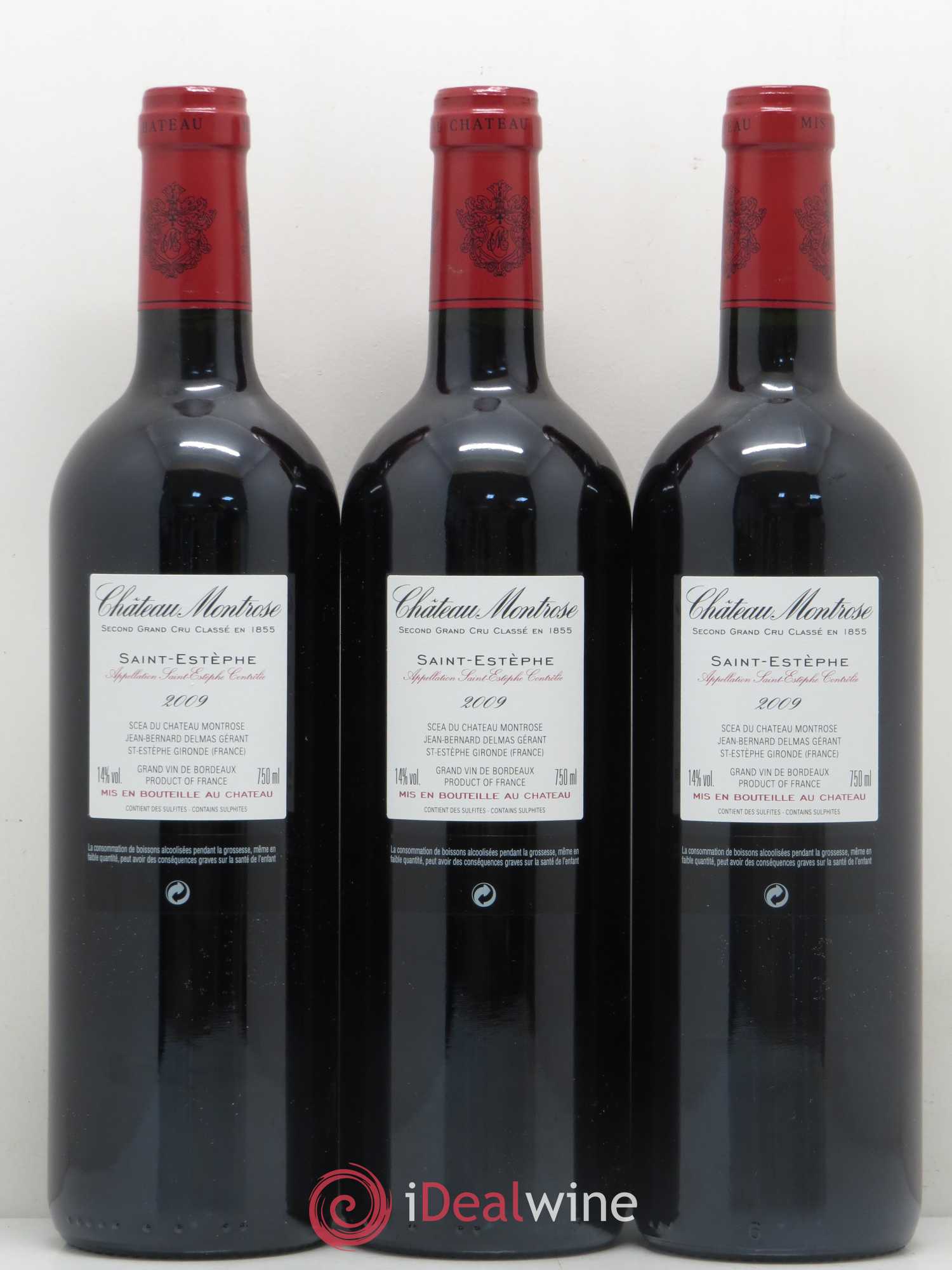 Château Montrose 2ème Grand Cru Classé 2009 - Lot de 6 bouteilles - 4